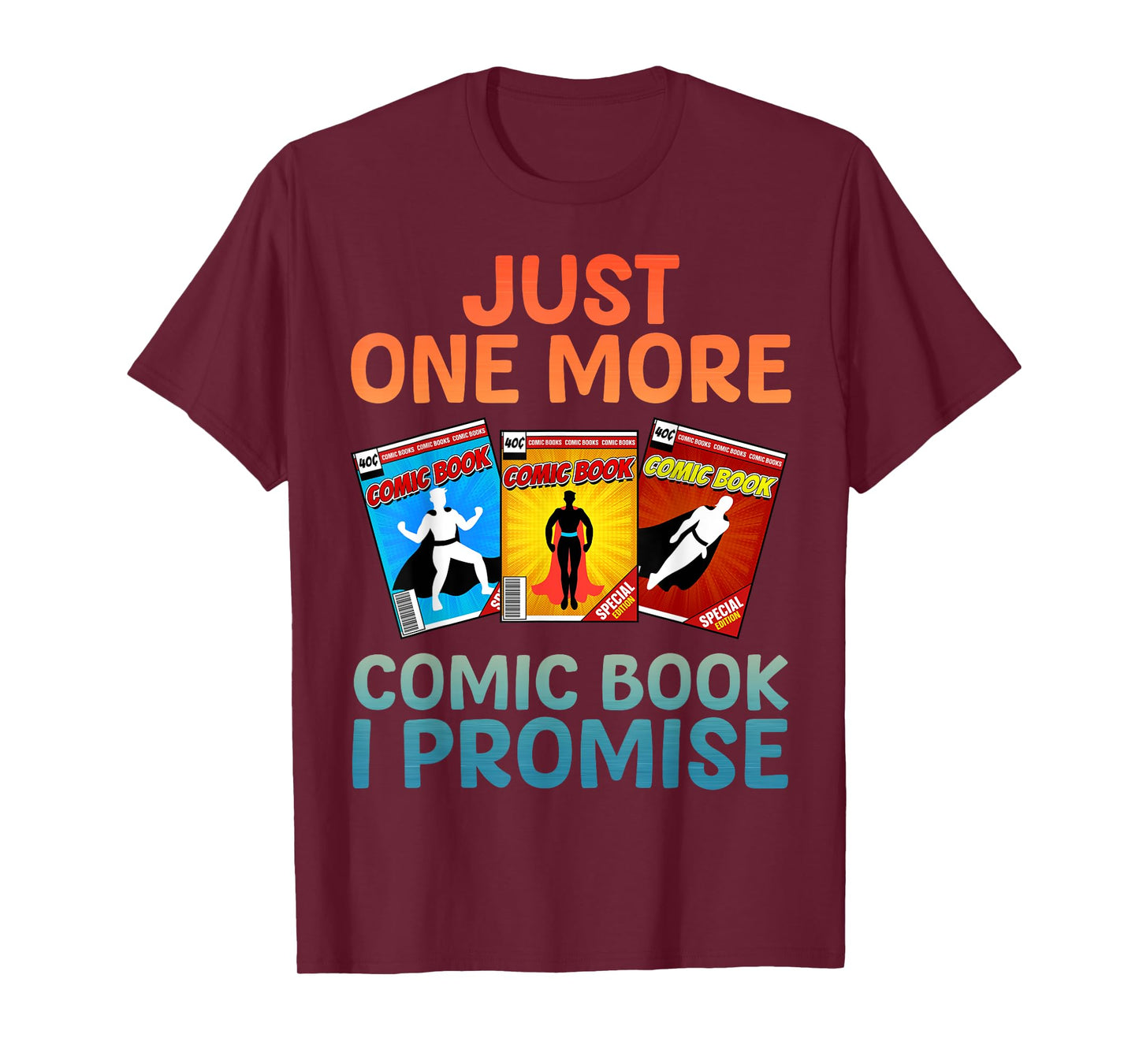 Funny Comic Book Design For Men Women Comic Book Collectors T-Shirt