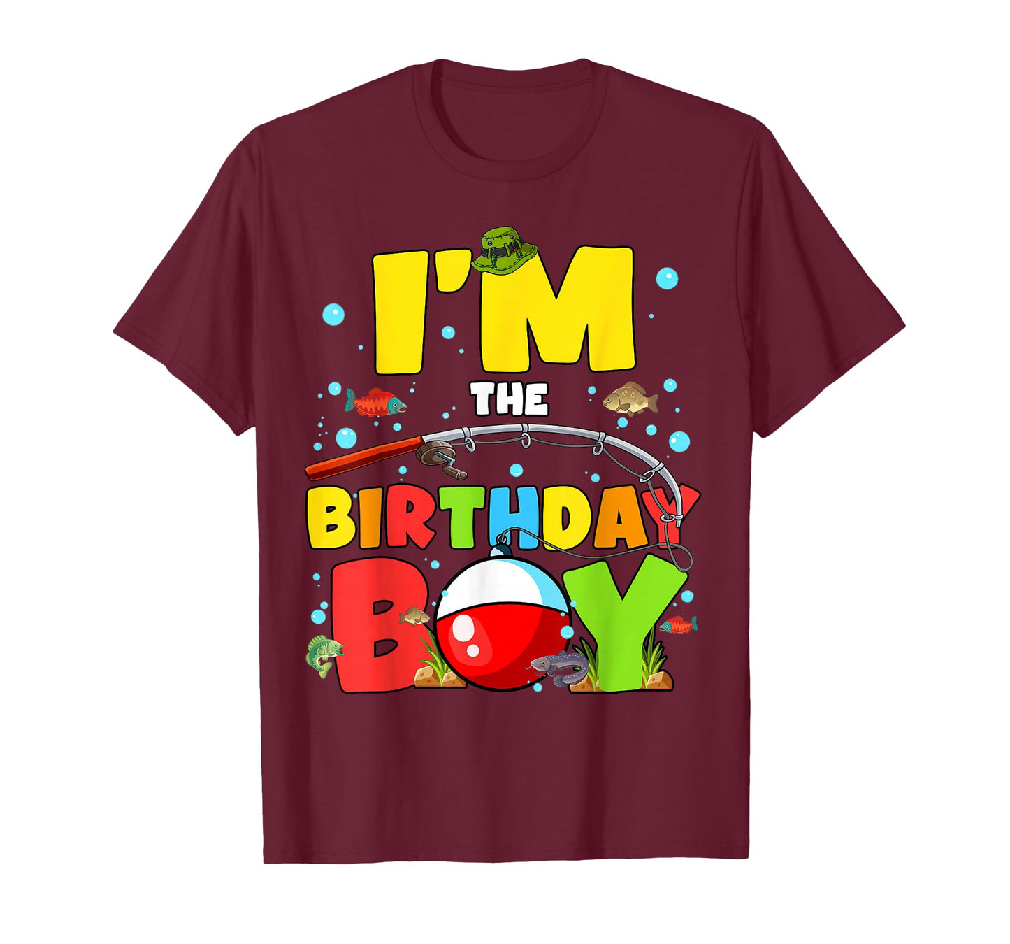 I'm The Birthday Boy Fishing O-Fish-Ally Family Matching T-Shirt