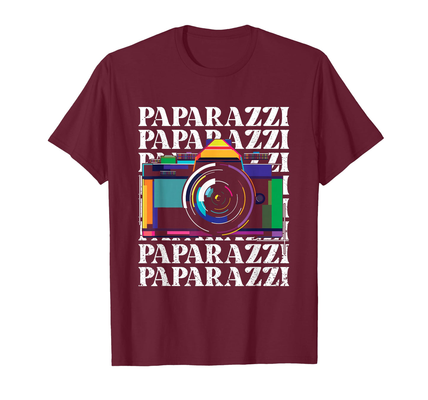 Paparazzi | Yellow Journalism Press | Photographer Camera T-Shirt