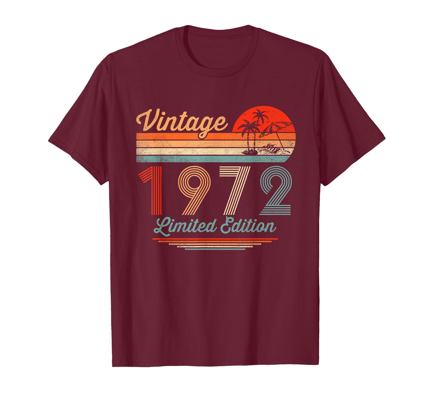 Vintage 1972 Limited Edition 53 Year Old Gifts 53rd Birthday T-Shirt