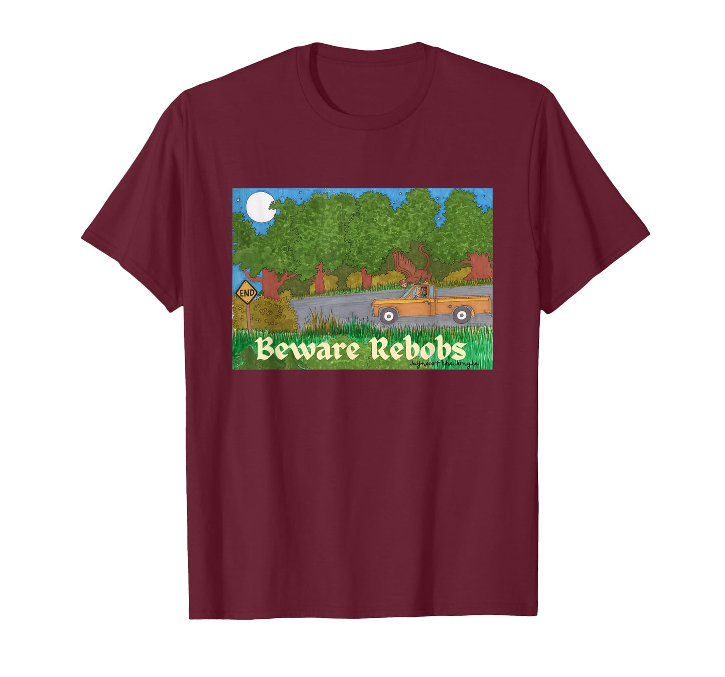 Beware of Rebobs! Napa Valley Legend Flying Monkeys T-Shirt