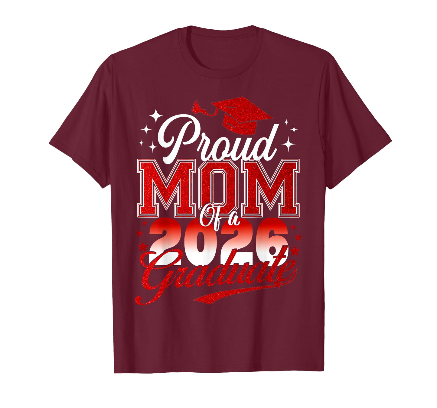 Senior Mom 2026 Graduation Proud mom of a 2026 graduate T-Shirt