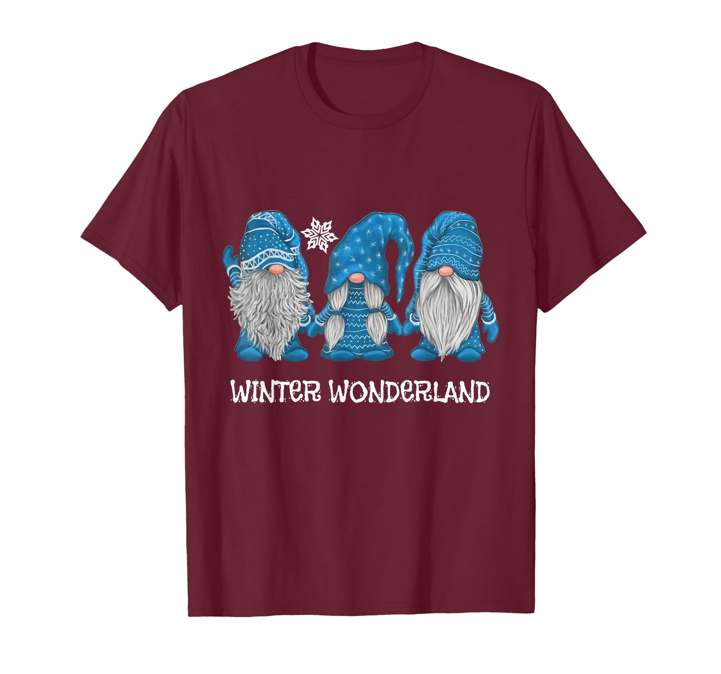 Winter Wonderland Gnomes Winter Snowy Gnomes Snow Gnome T-Shirt