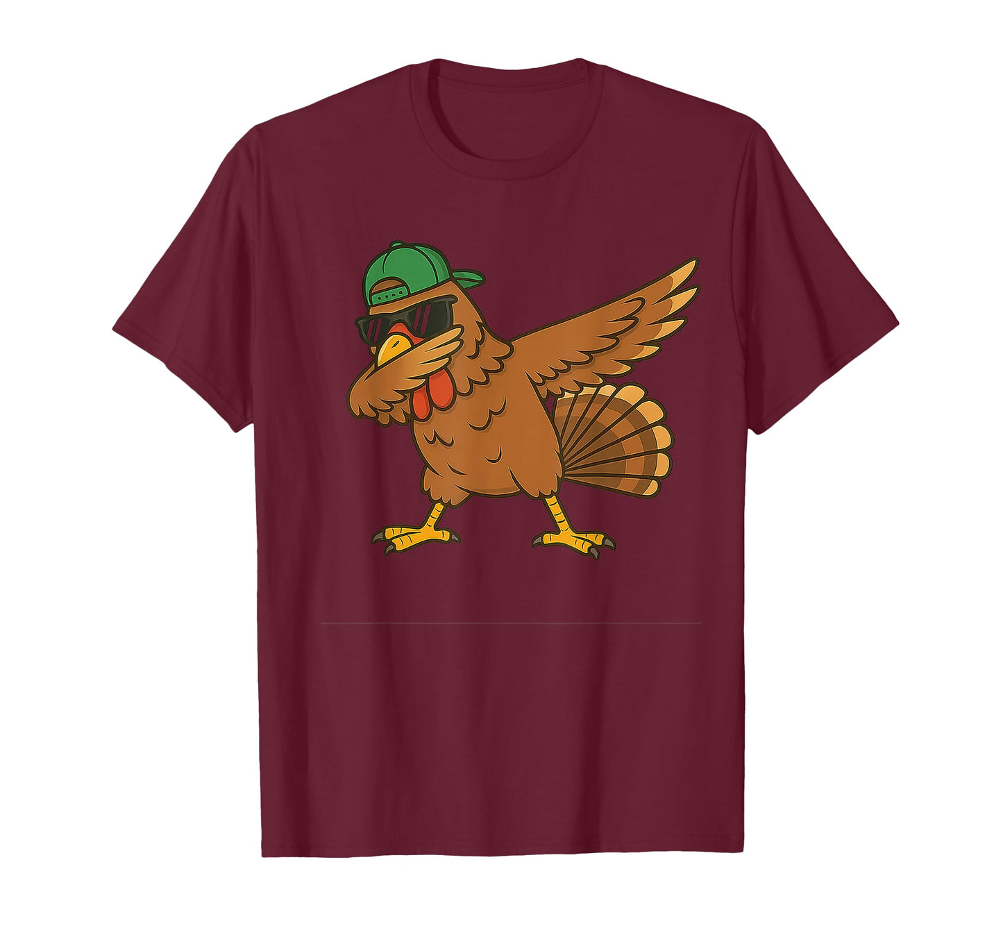 Turkey Dab Meme Animal Dance Funny Gifts for Men Women Kid T-Shirt