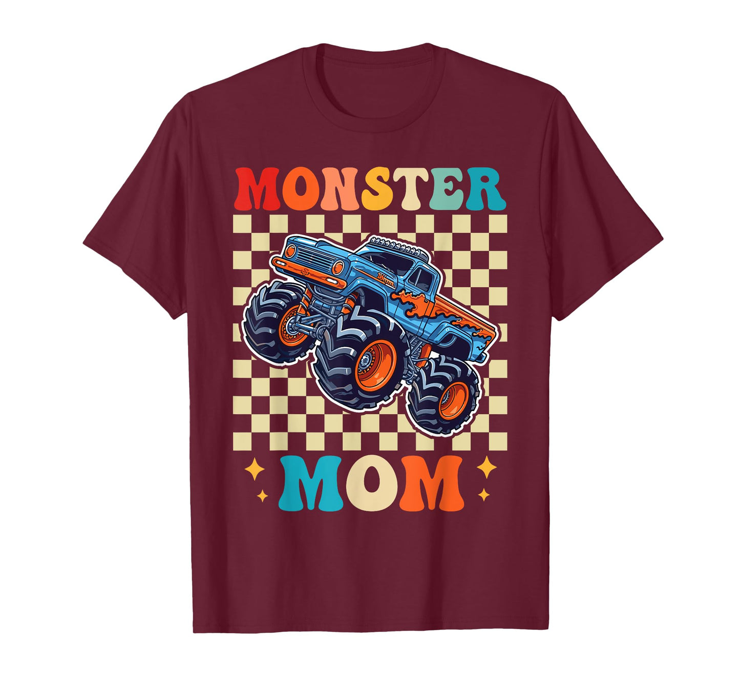 Monster Truck Mom Family Matching Monster Truck Lovers T-Shirt