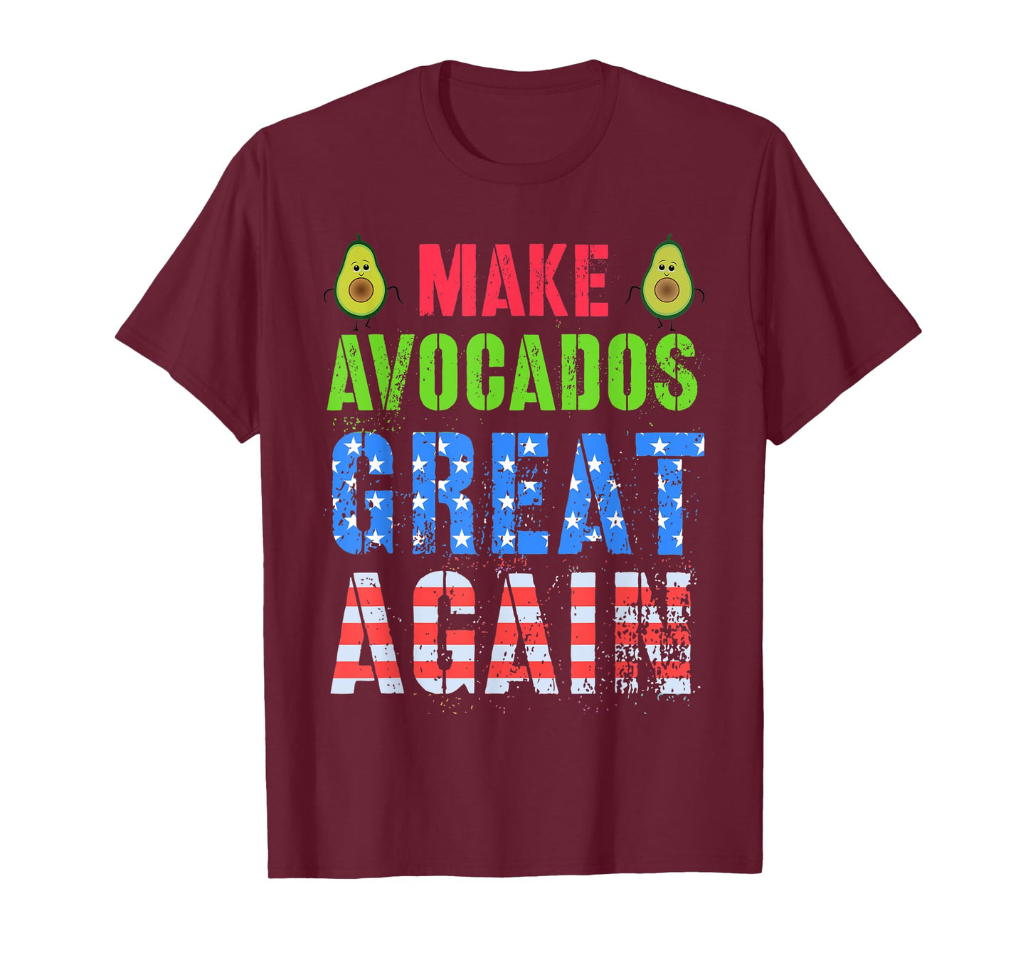 Cinco de Mayo MAKE AVOCADO GREAT AGAIN Squad American Family T-Shirt