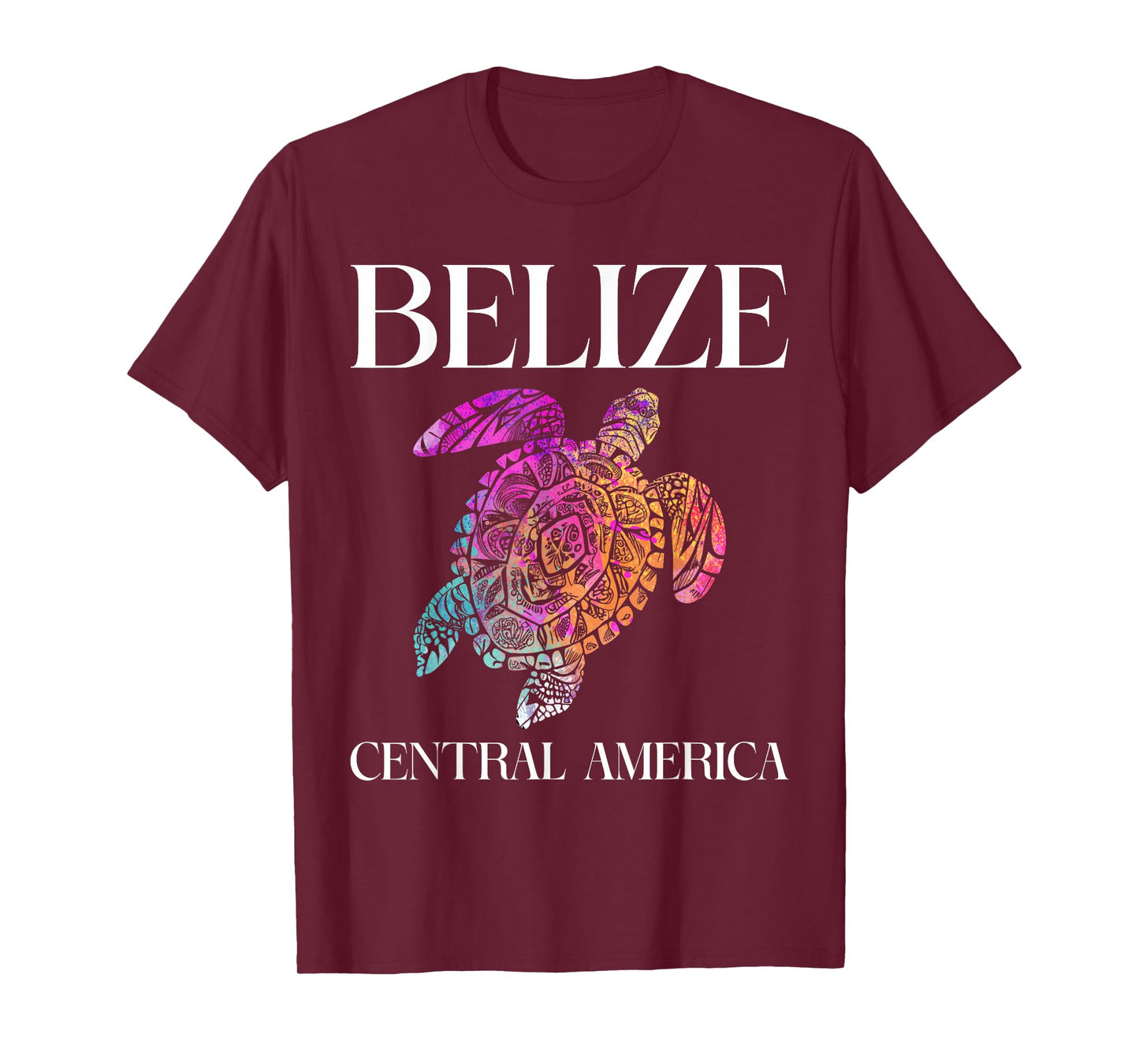 Belize Sea Turtle Central America Vacation Souvenir T-Shirt