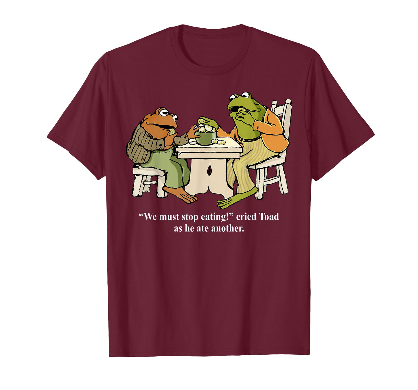 We Must Tee Stop Eating Toad As He Ate Another Frog Men Toad T-Shirt