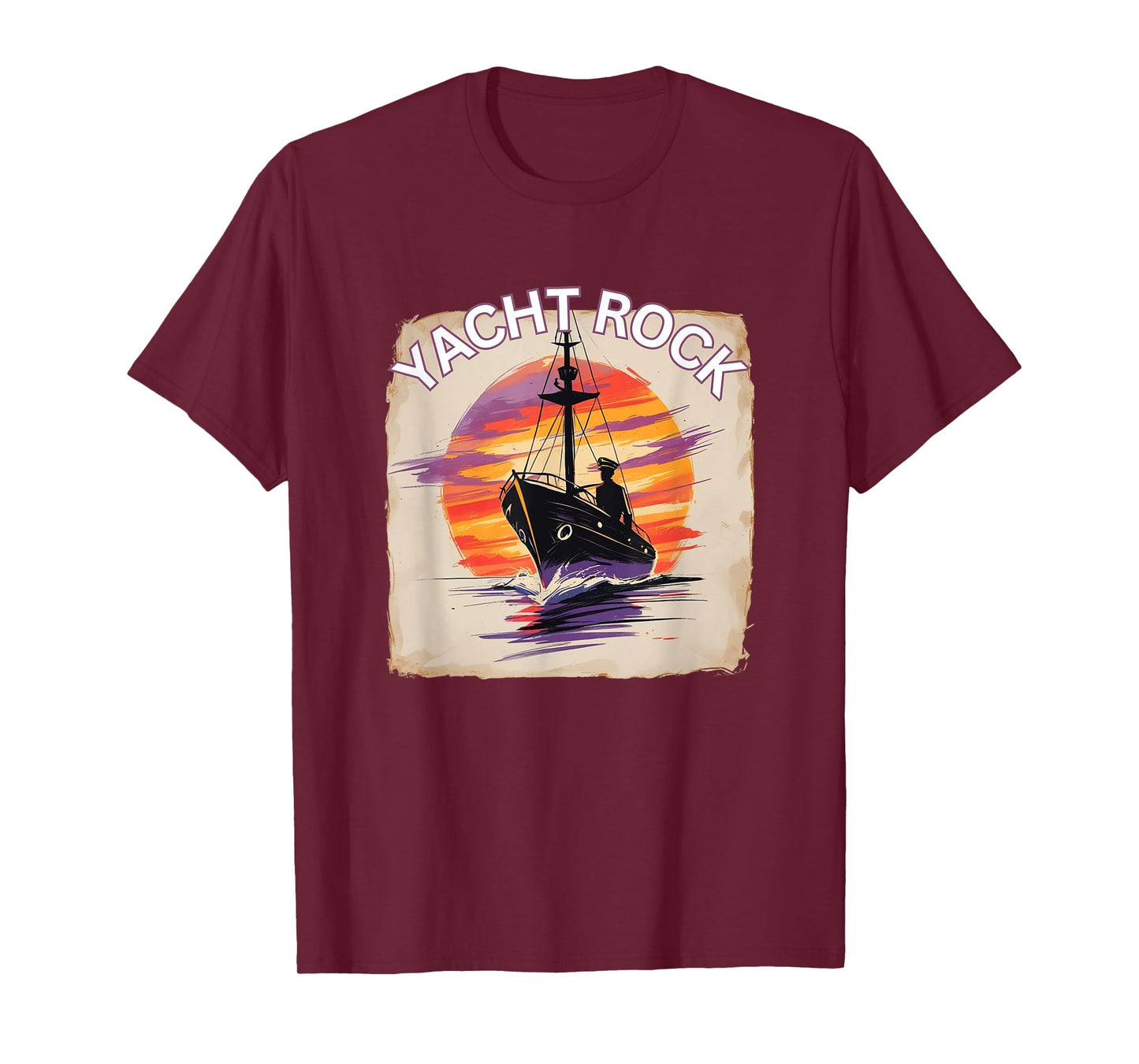 Yacht Rock Boating Drinking Maritime Party Fun T-Shirt