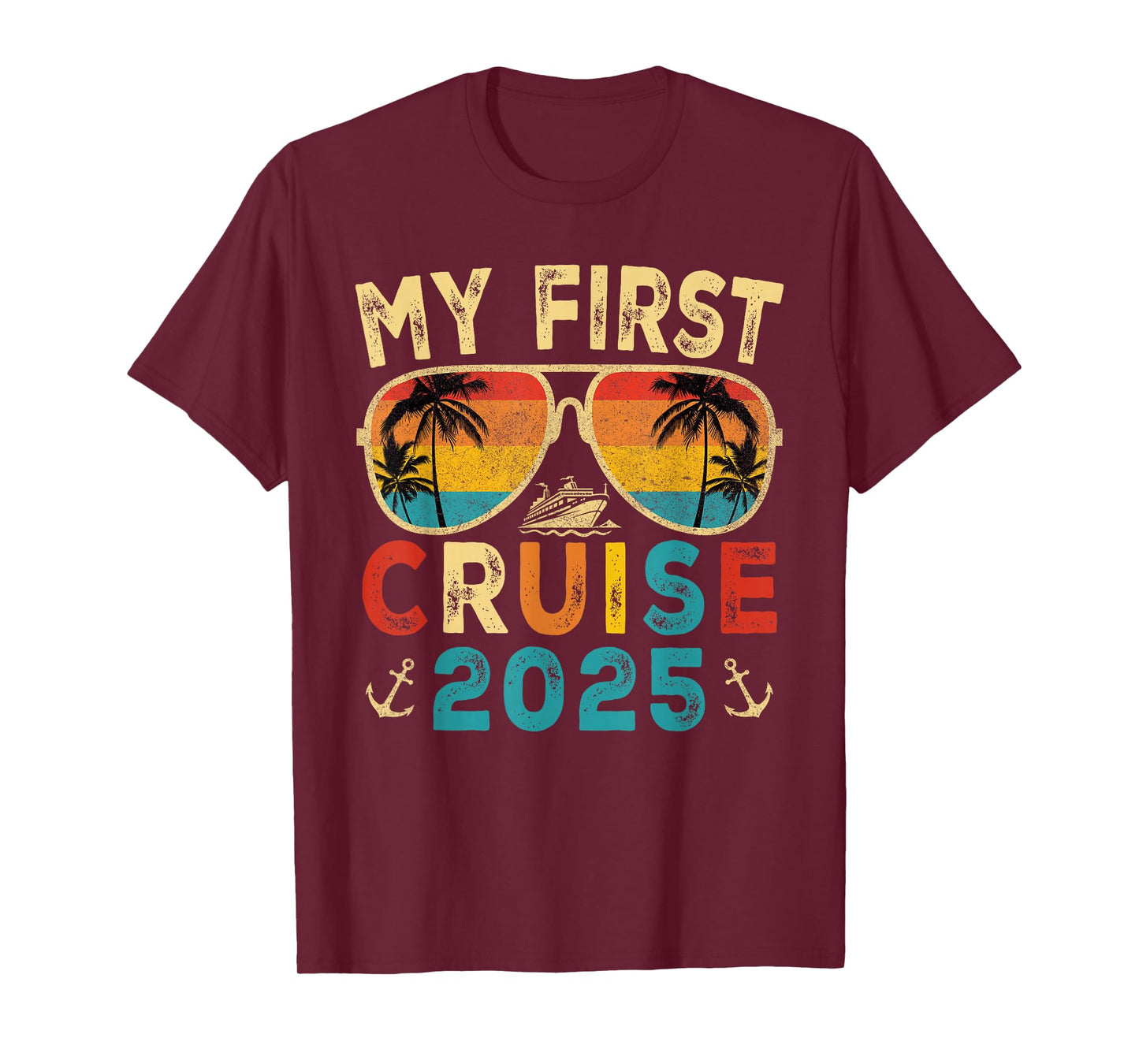 My First Cruise 2025 Family Vacation Trip First Time Cruise T-Shirt