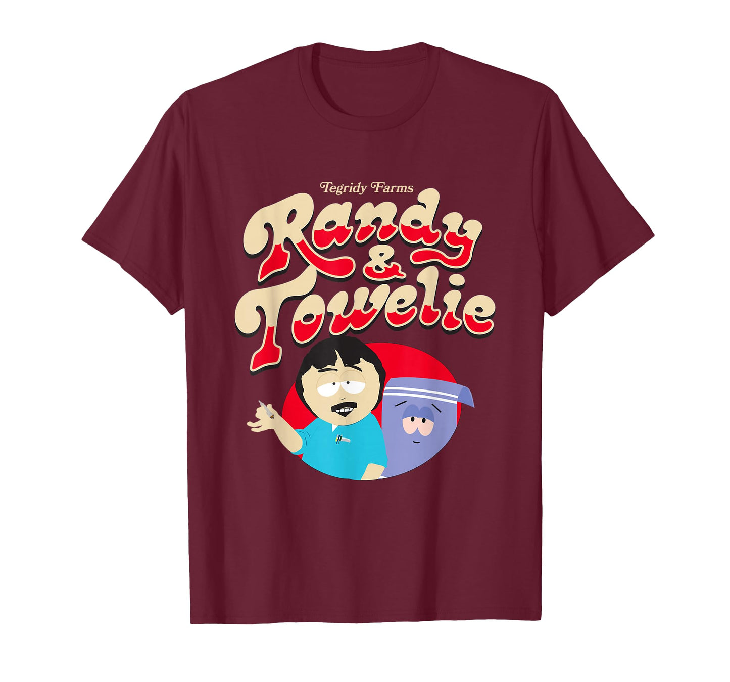 South Park Tegridy Farms Randy & Towelie Say Hi T-Shirt