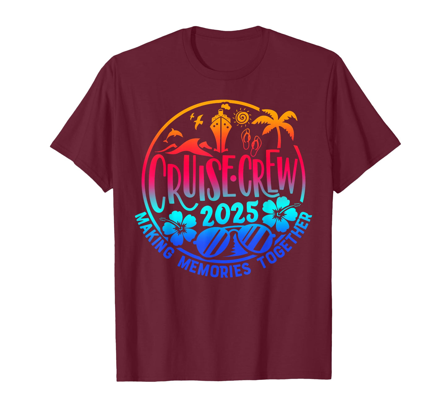 Cruise Crew 2025 Family Friends Vacation Matching Group Trip T-Shirt