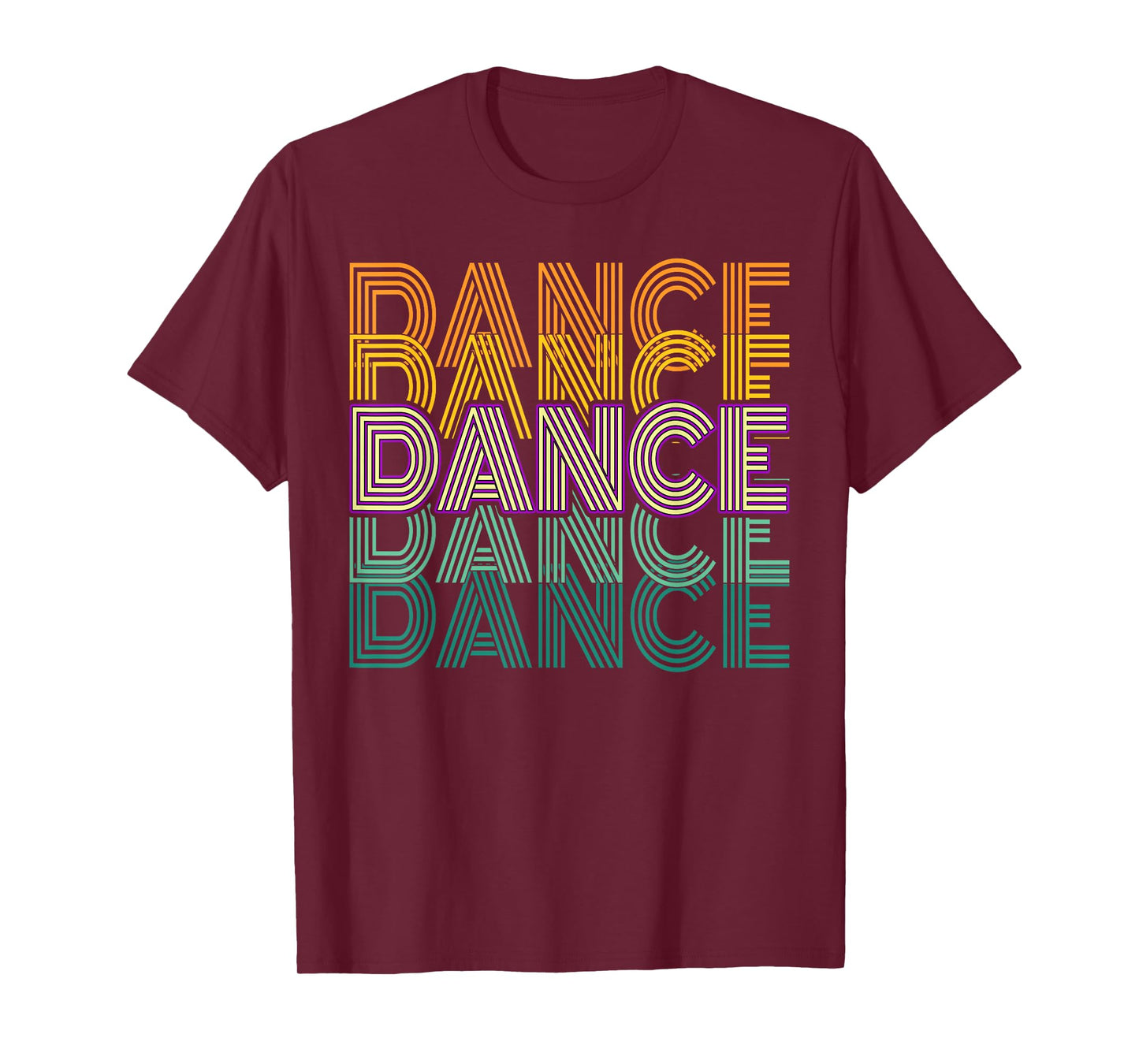 Retro Dance I Love Dancing Dancer Student Dance Teacher T-Shirt