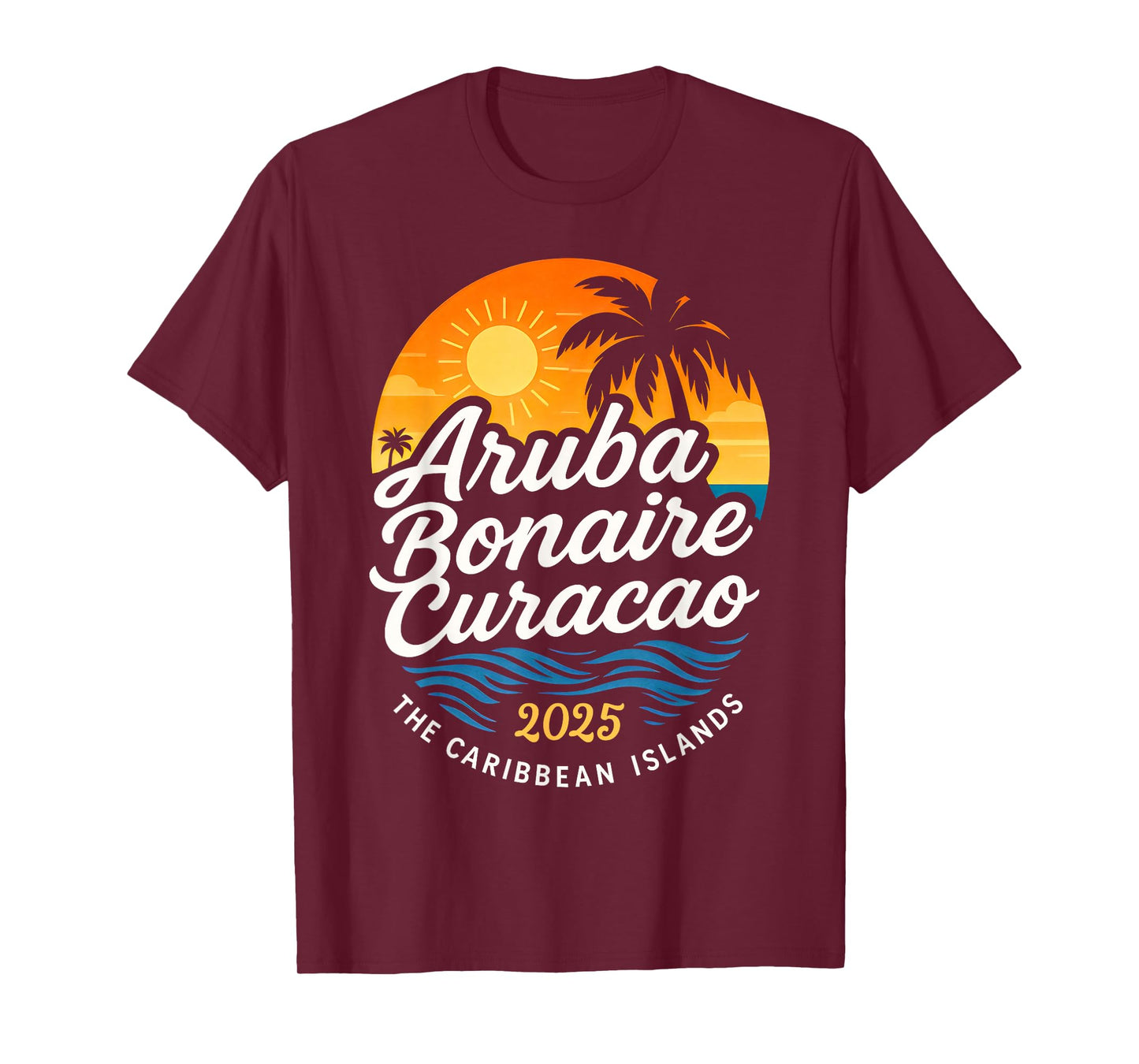 2025 ABC Islands Aruba Bonaire Curacao Cruise Vacation T-Shirt