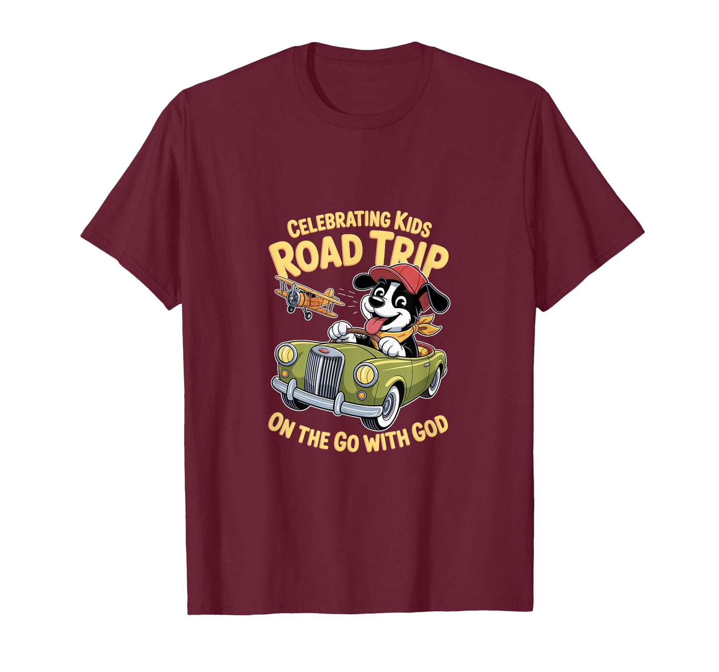 Celebrating Kids Road Trip On The Go With God VBS 2025 T-Shirt