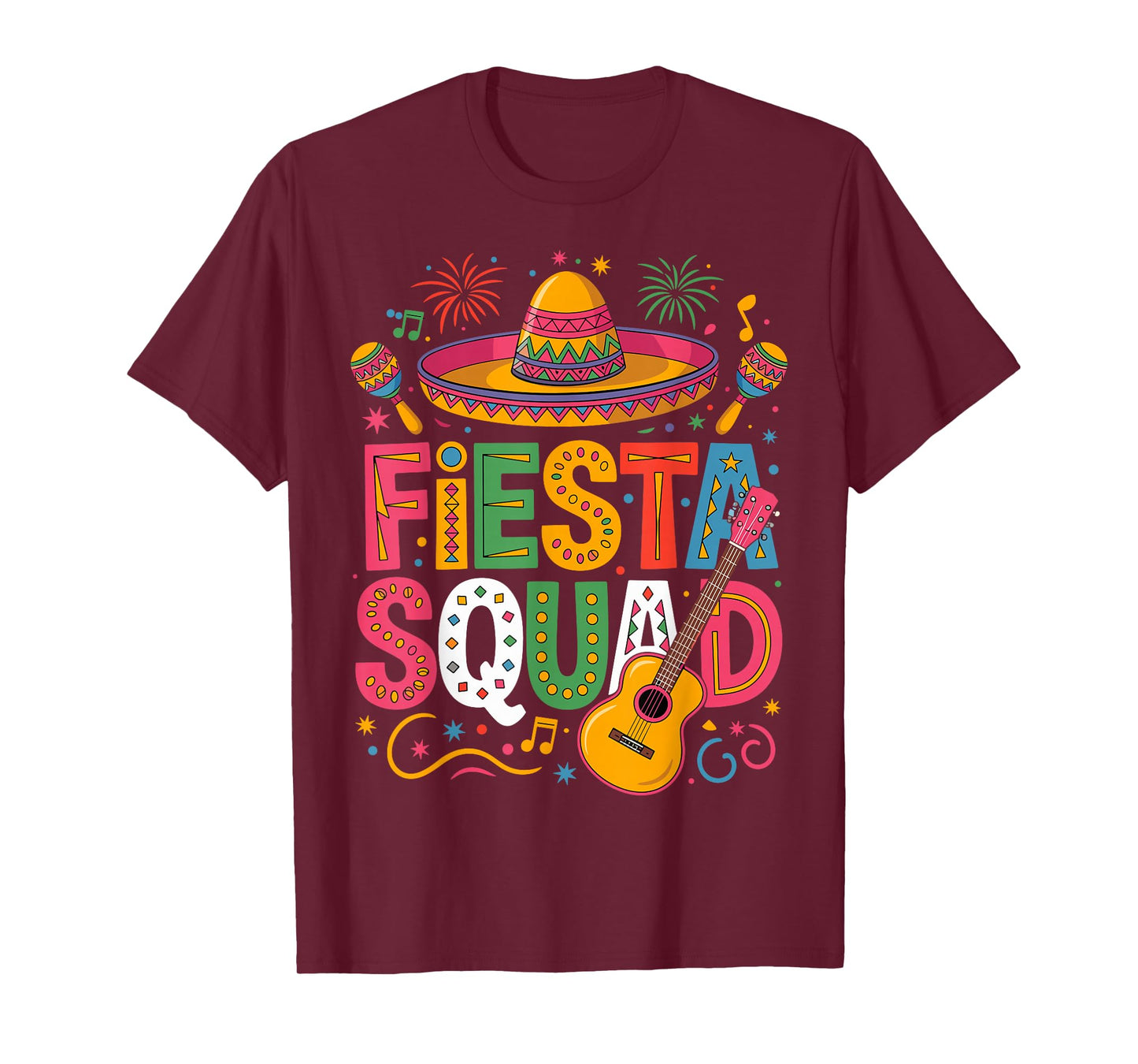 Fiesta Squad Family Matching Cinco de Mayo T-Shirt