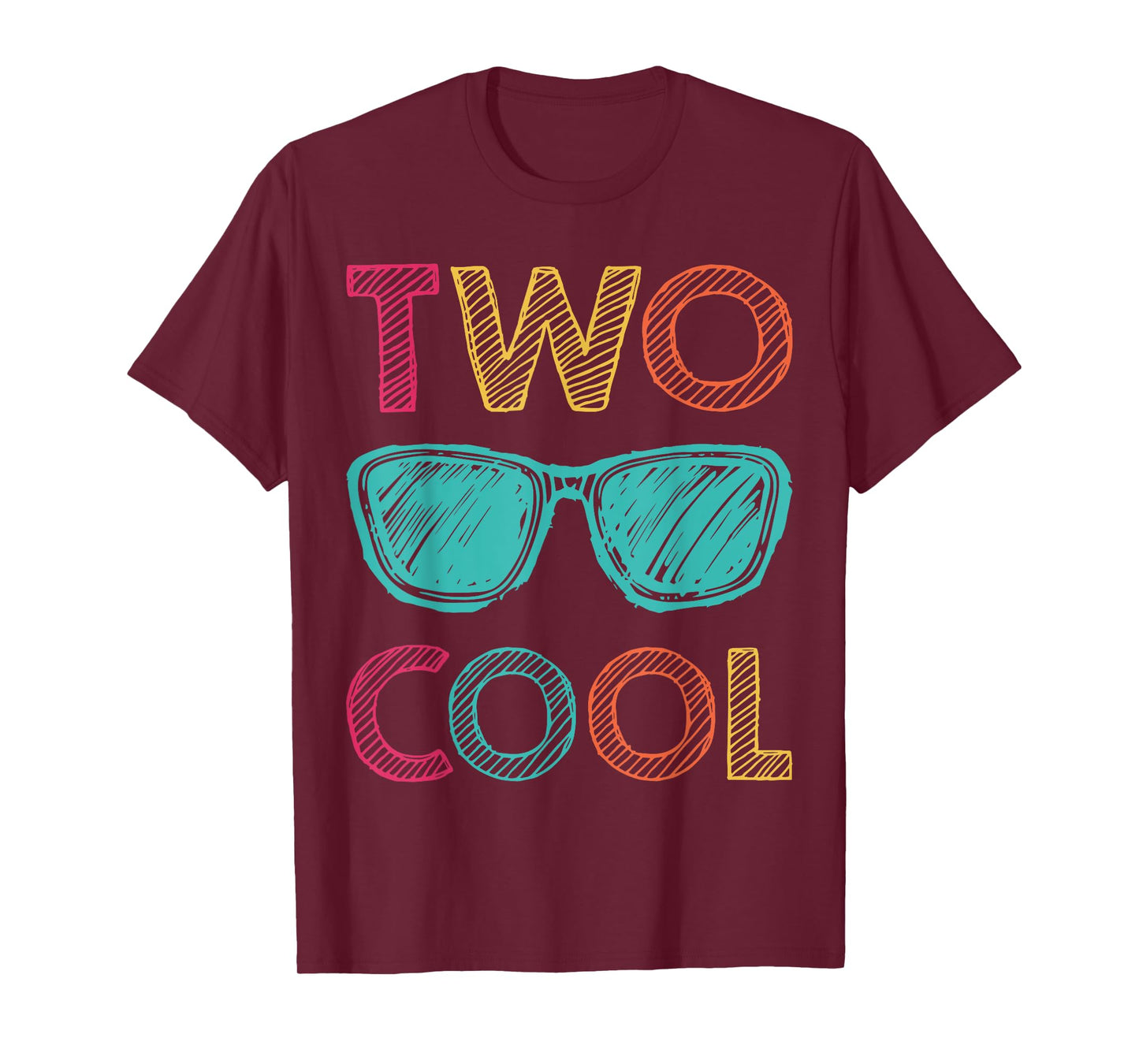 Two Cool 2 Years Old Birthday For Boy Birthday Party Boys T-Shirt