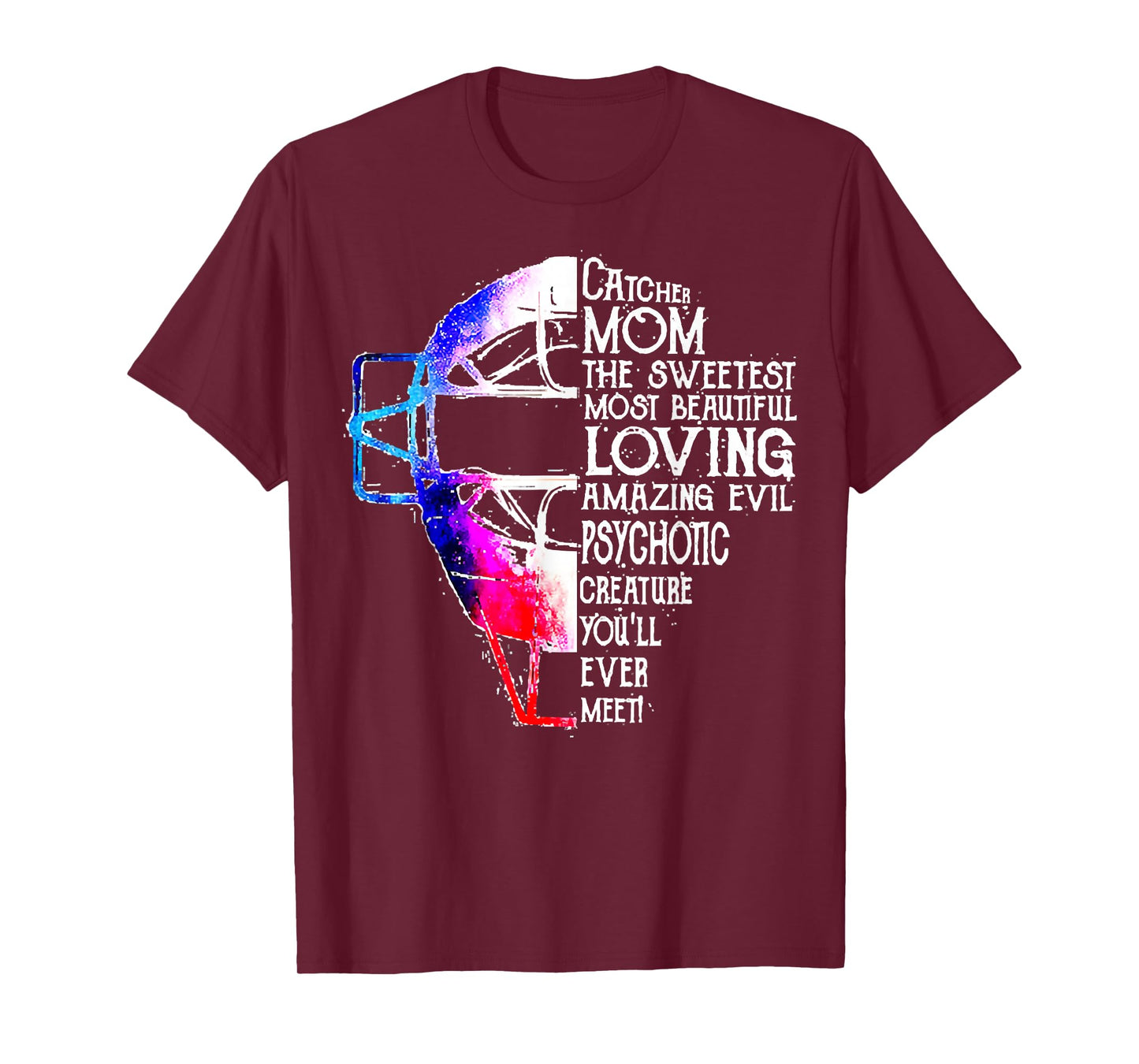 Softball Catcher-Mom The Sweetest Mother's Day Costume T-Shirt