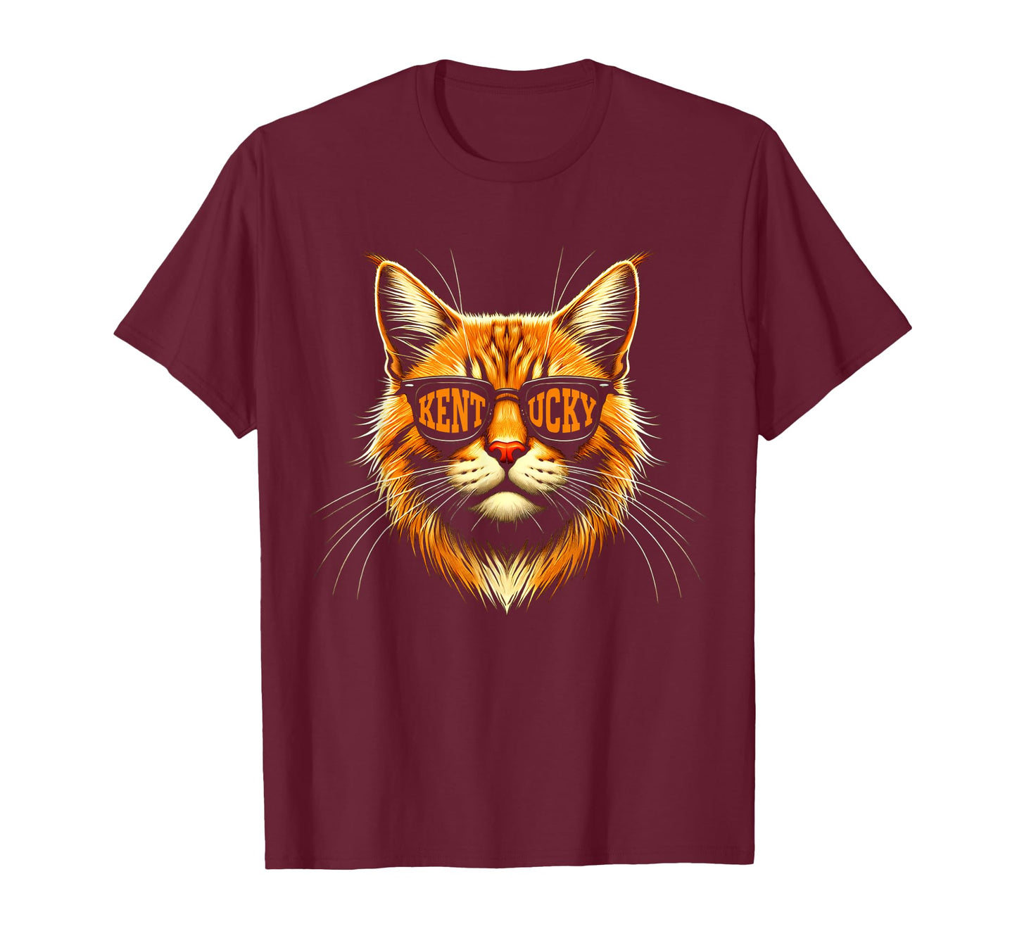 Retro Kentucky Name Pride Classic Cats Lover Animal Game Day T-Shirt