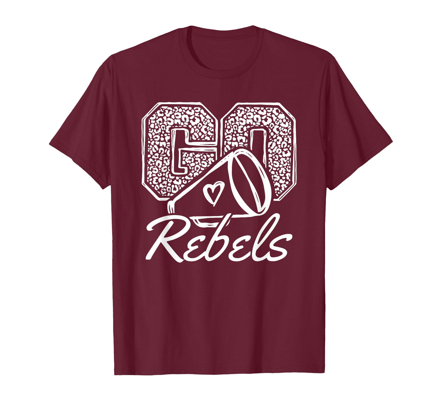Go Cheer Rebels Sports Name Gifts Men Women Boy Girl T-Shirt