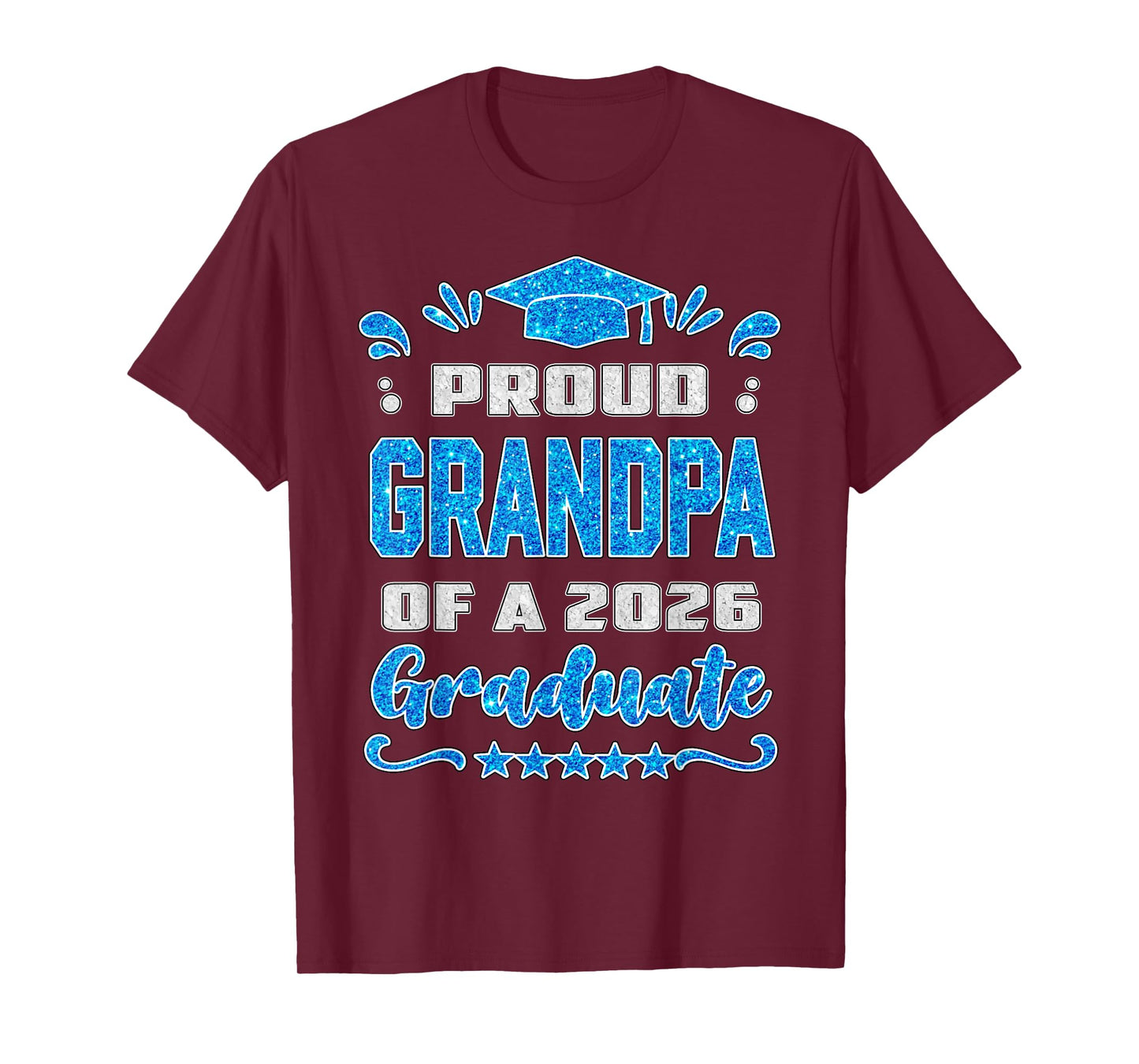 Proud Grandpa of a Class of 2026 Graduate Shirt Family T-Shirt