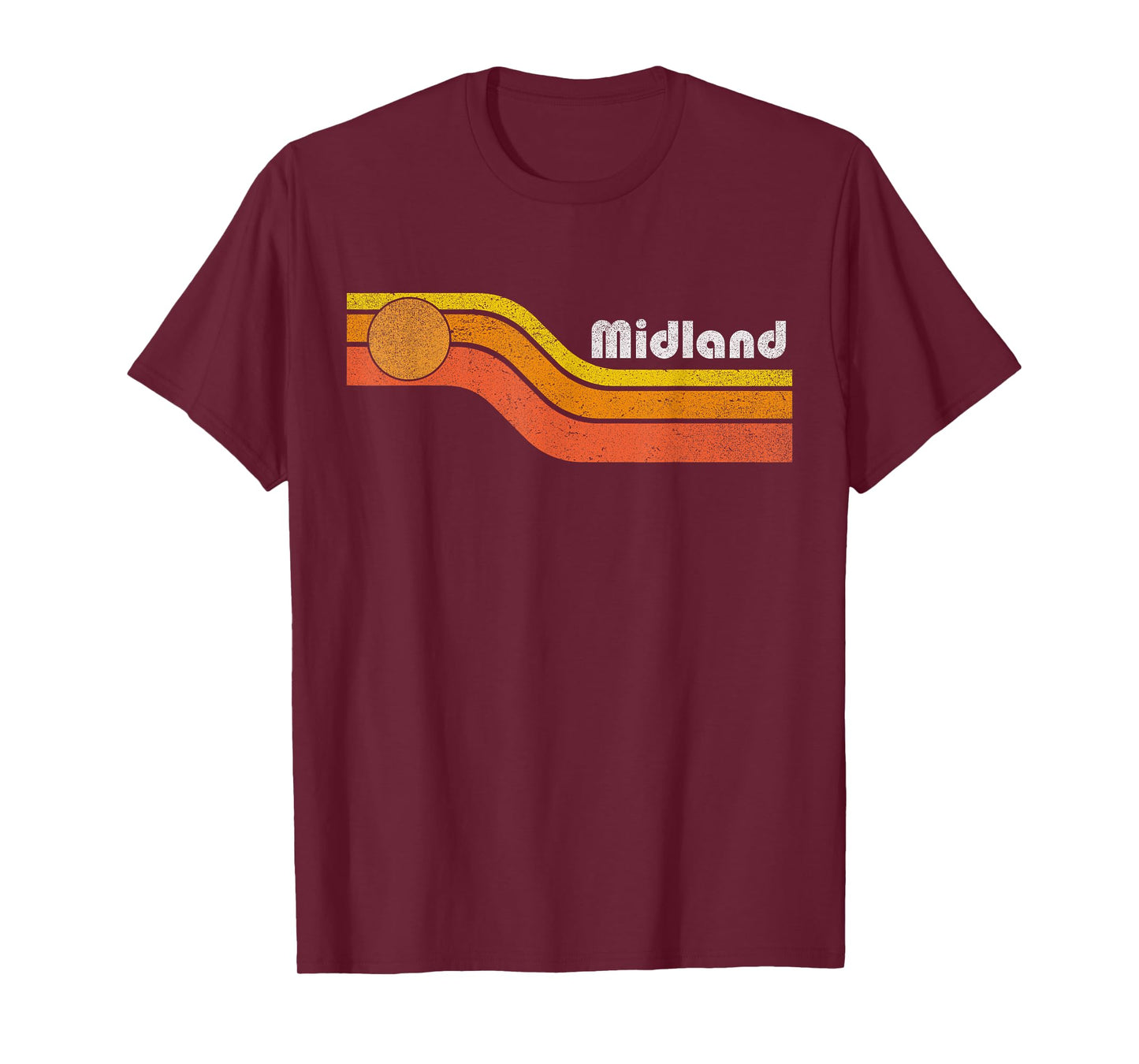 Midland - Vintage Men Women 70s 80s Graphic Cool Retro T-Shirt