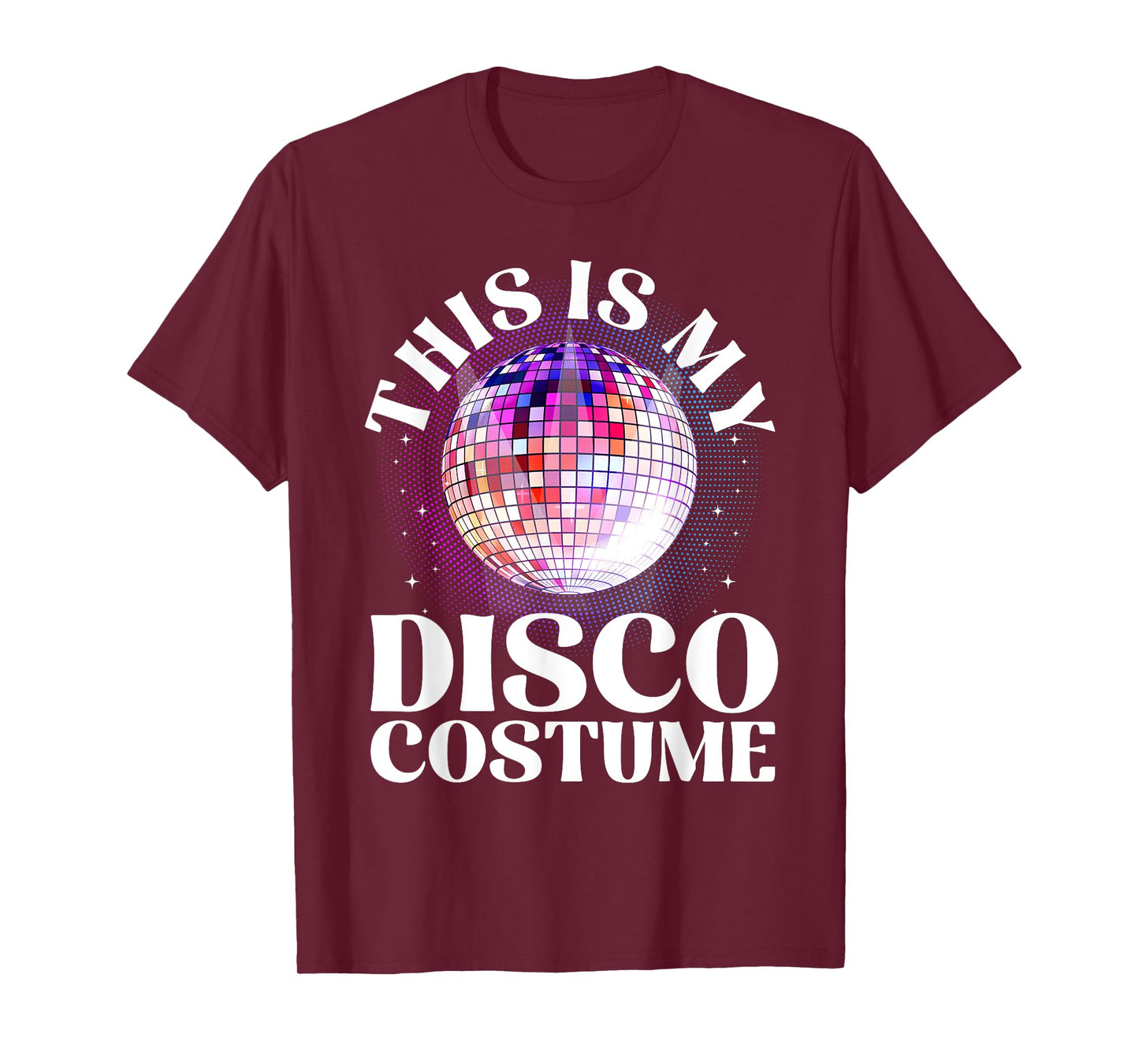 80s Disco Art For Men Women 70s Ball Costume Disco Dance T-Shirt