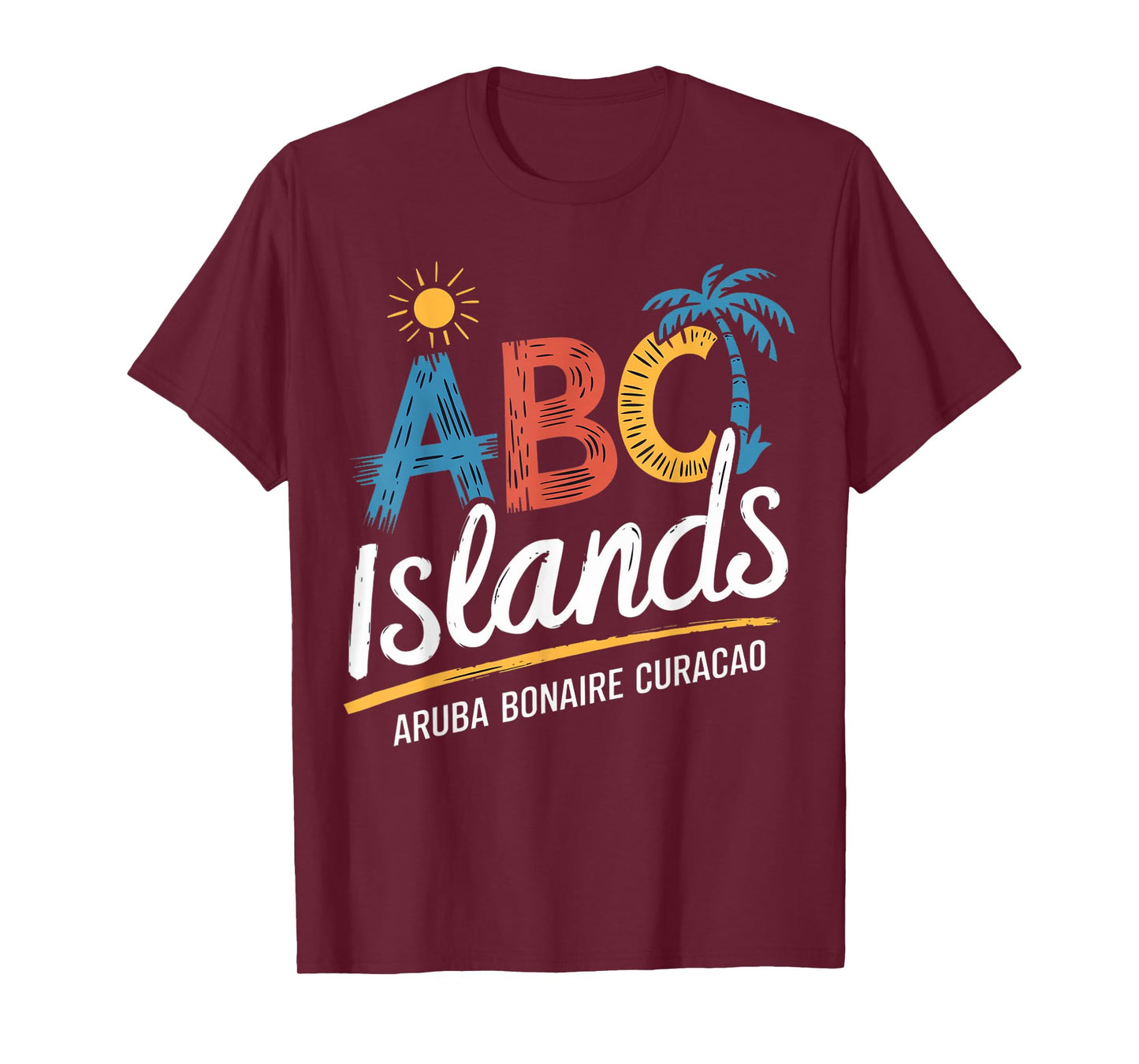 Aruba Bonaire Curacao Cruise Vacation Souvenirs Caribbean T-Shirt