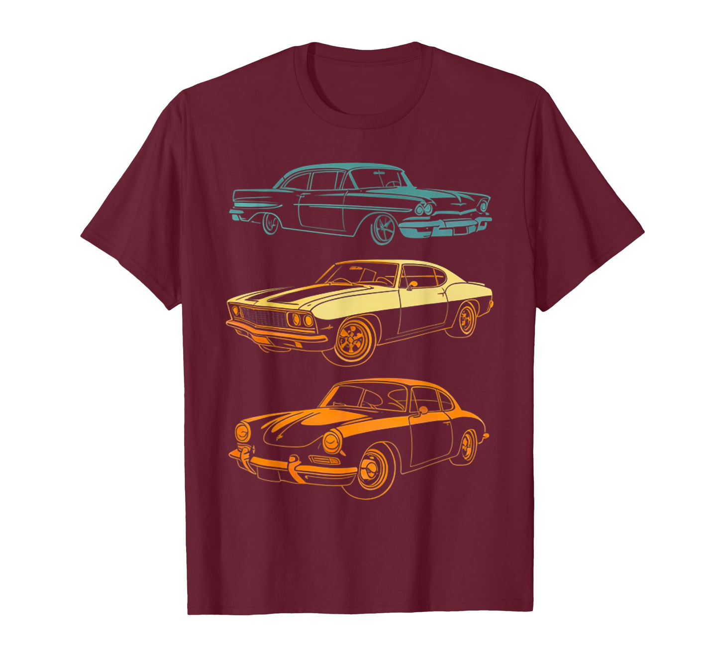 Vintage Cars 70s 80s & 90s Graphic Retro T-Shirt