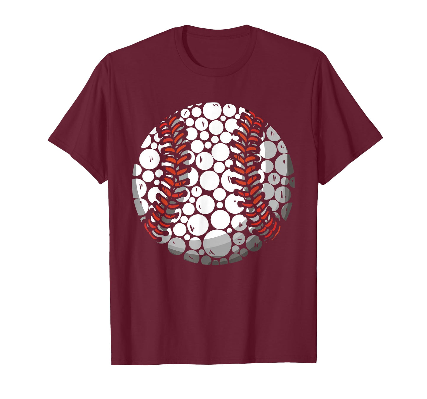 Happy Dot Day Baseball Colorful Polka Dots Boy Teen Youth T-Shirt
