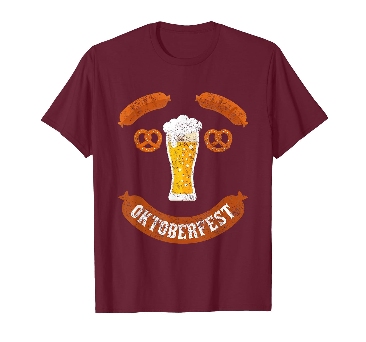 Vintage Oktoberfest Beer Festivals Costume Mens Drinking Tee T-Shirt