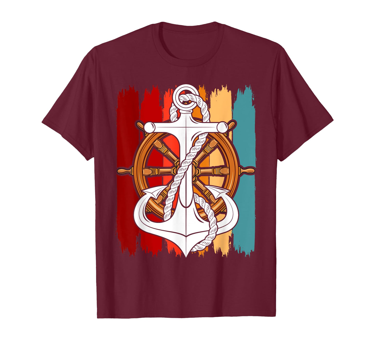 Sailor Costume Anchor Captain Sailing Men Women Children T-Shirt