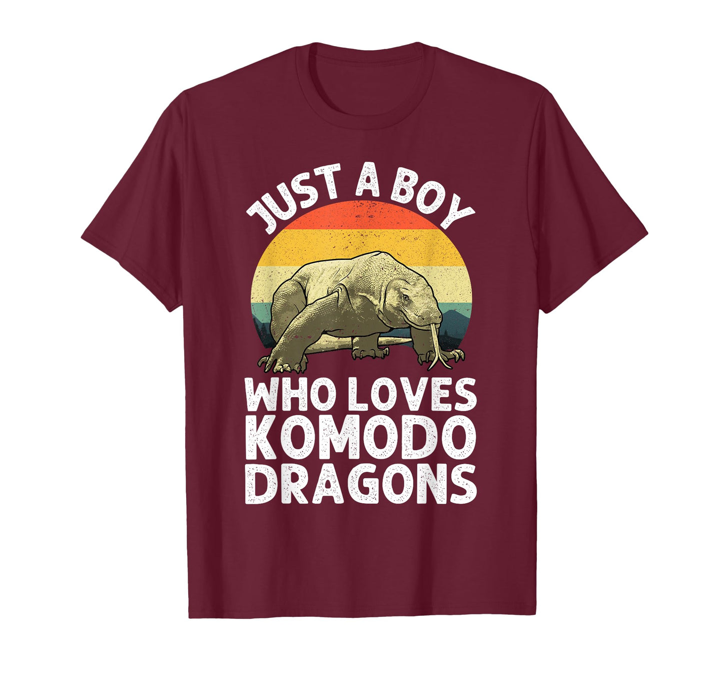 Funny Komodo Dragon Design For Boys Men Komodo Dragon Lovers T-Shirt