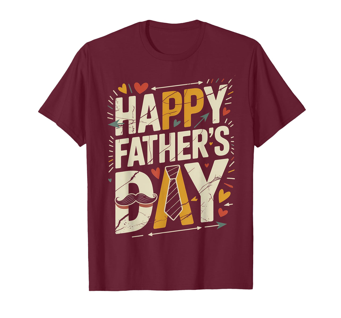 Happy Father's Day 2025 for Men Dad Grandpa Love T-Shirt