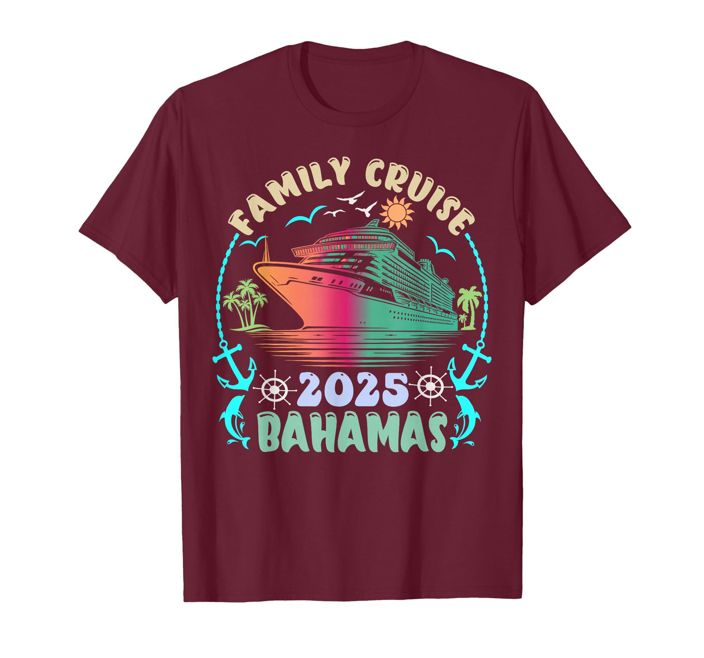 Family Cruise Bahamas 2025 Summer Matching Vacation 2025 T-Shirt