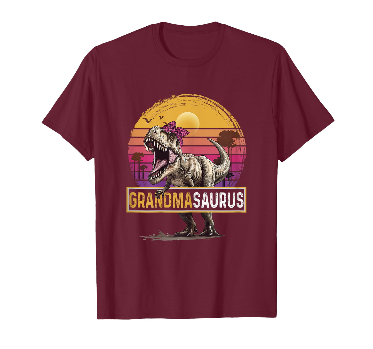 Grandmasaurus T Rex Tee Dinosaur Grandma Family Matching T-Shirt