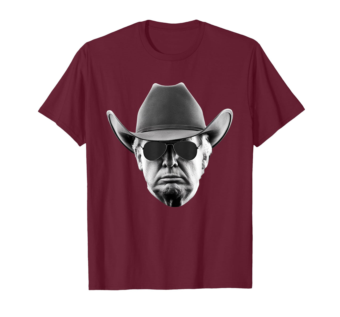 Cool Donald Trump Cowboy Hat US USA America President T-Shirt