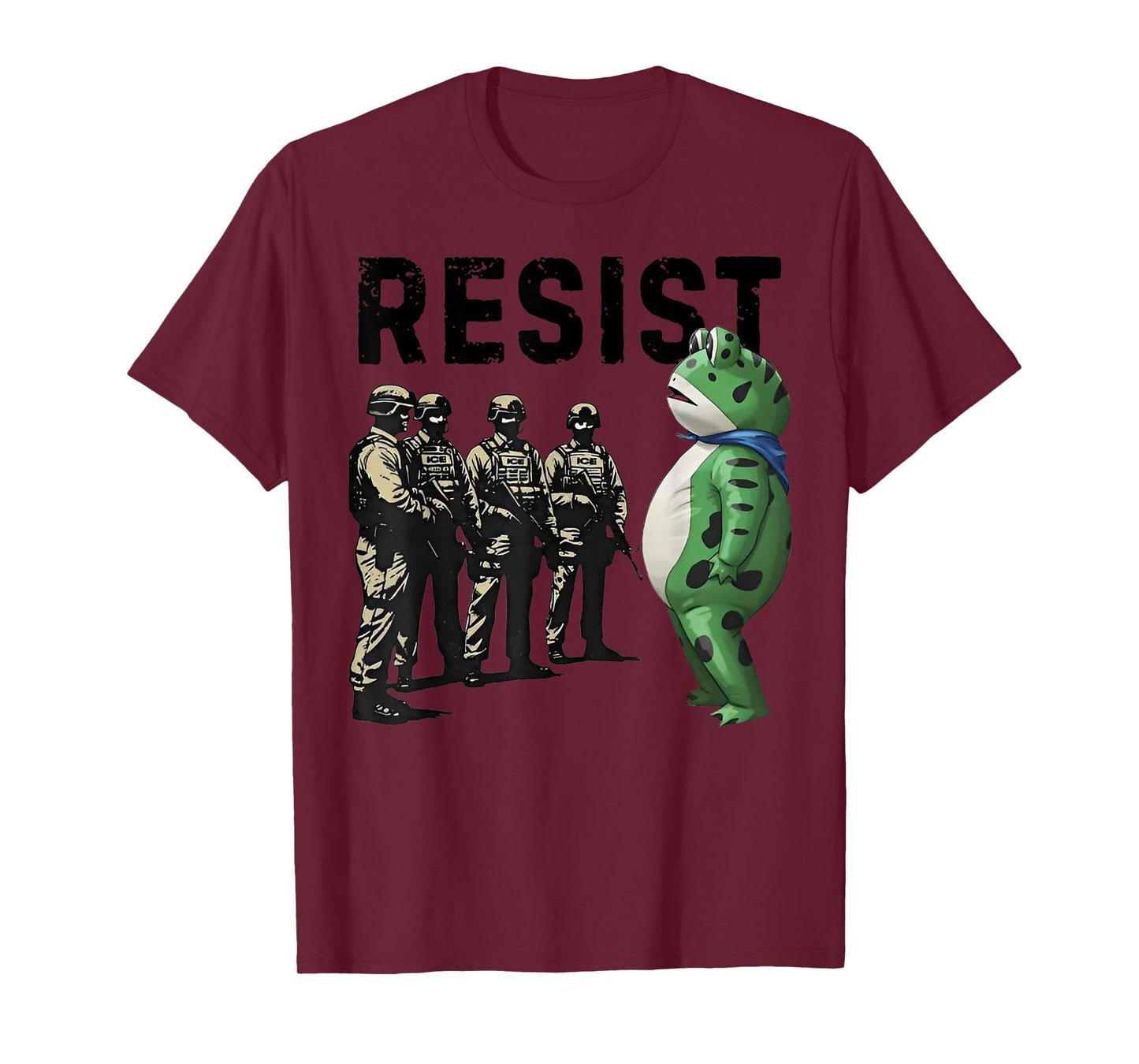 Portland Frog Resist Shirt Anti ICE T-Shirt