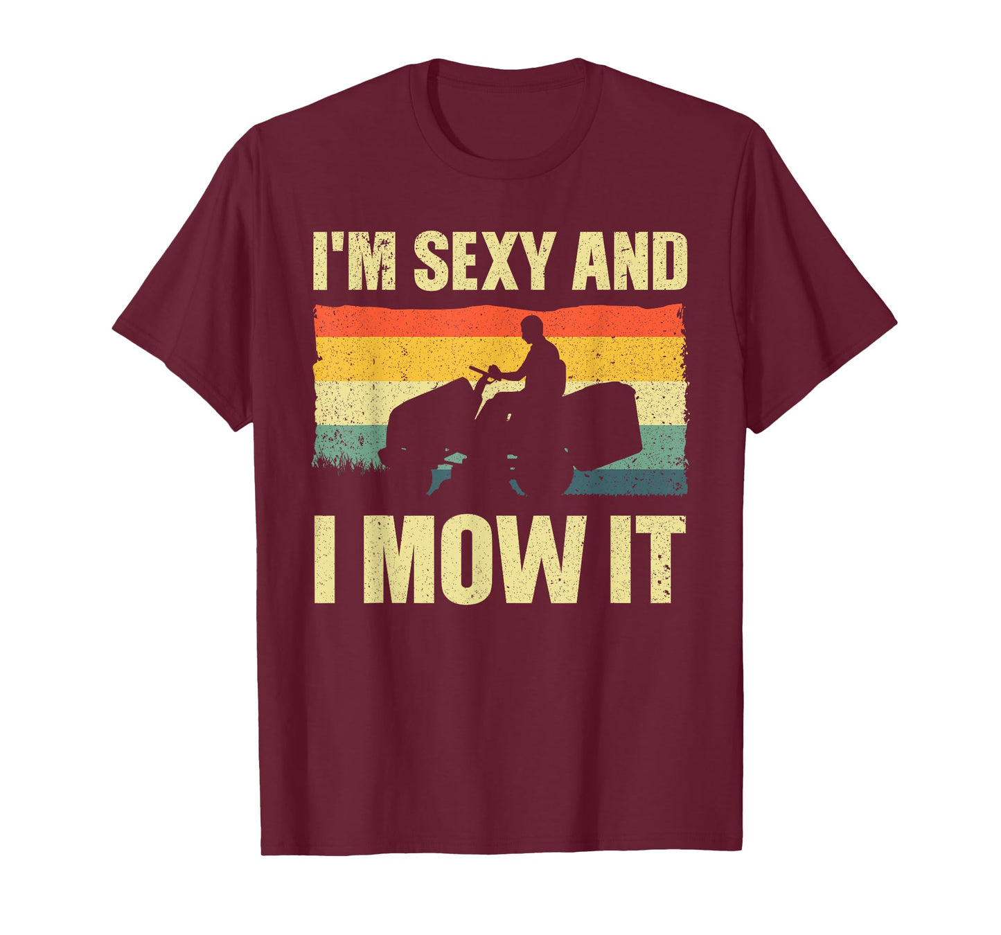 Lawn Mower Novelty for Men Women Kids Landscaper Lawn Mowing T-Shirt
