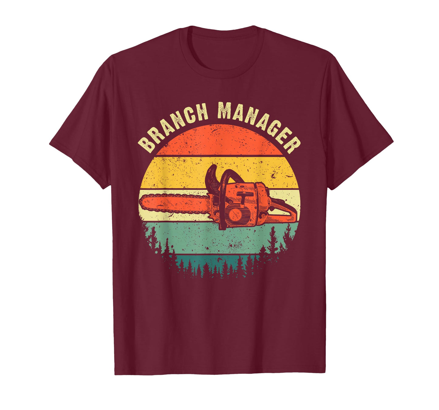 Cool Lumberjack Art Men Women Arborist Logger Branch Manager T-Shirt