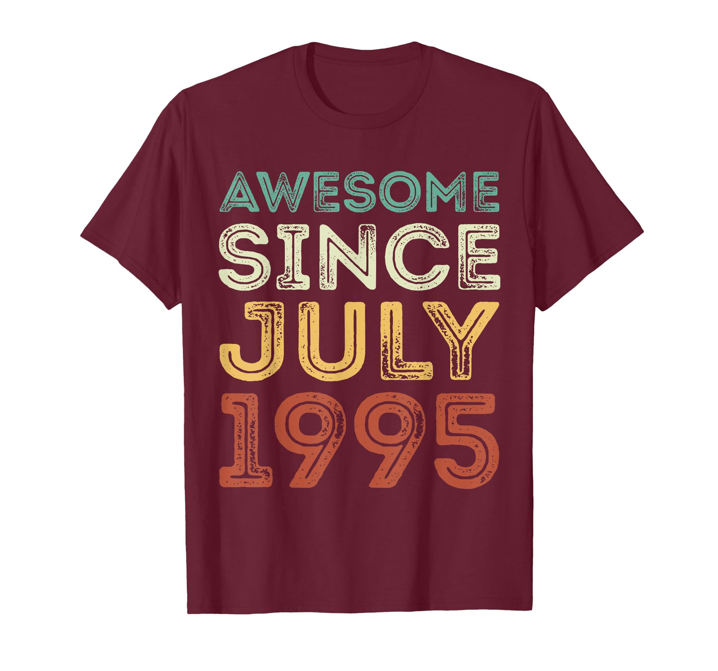 Awesome Since July 1995 Vintage Birthday Classic 1995 T-Shirt