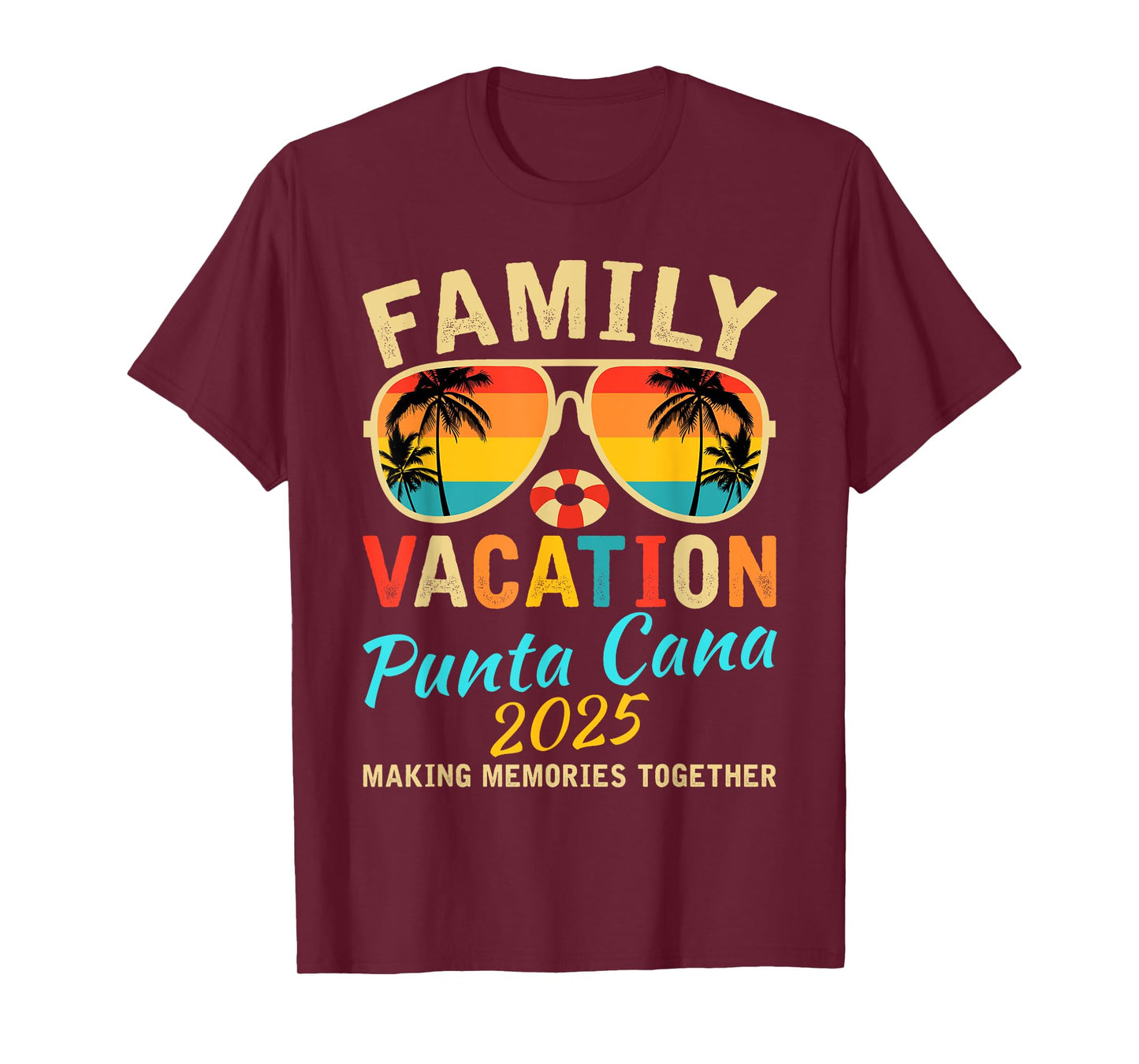 Family Punta Cana Vacation 2025 Summer Vacation Matching T-Shirt