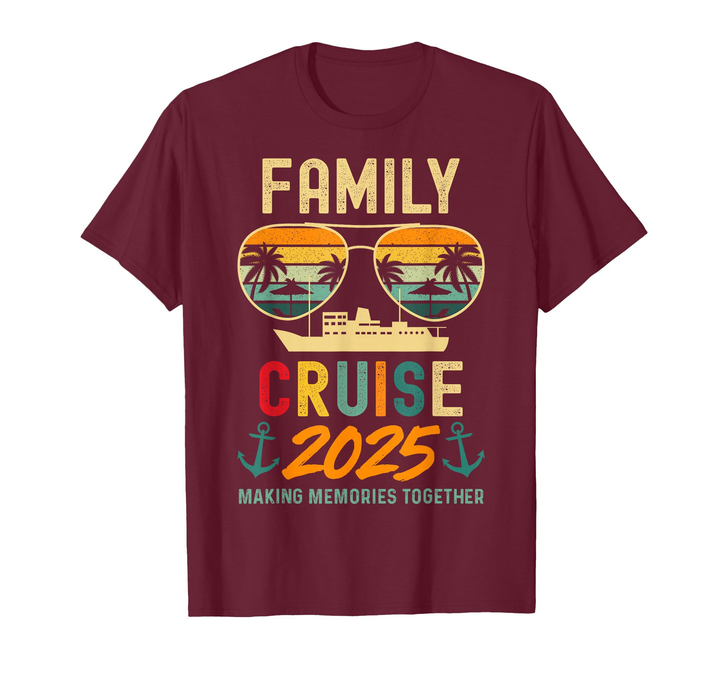 Family Cruise Shirts 2025 Summer Vacation Matching Group T-Shirt