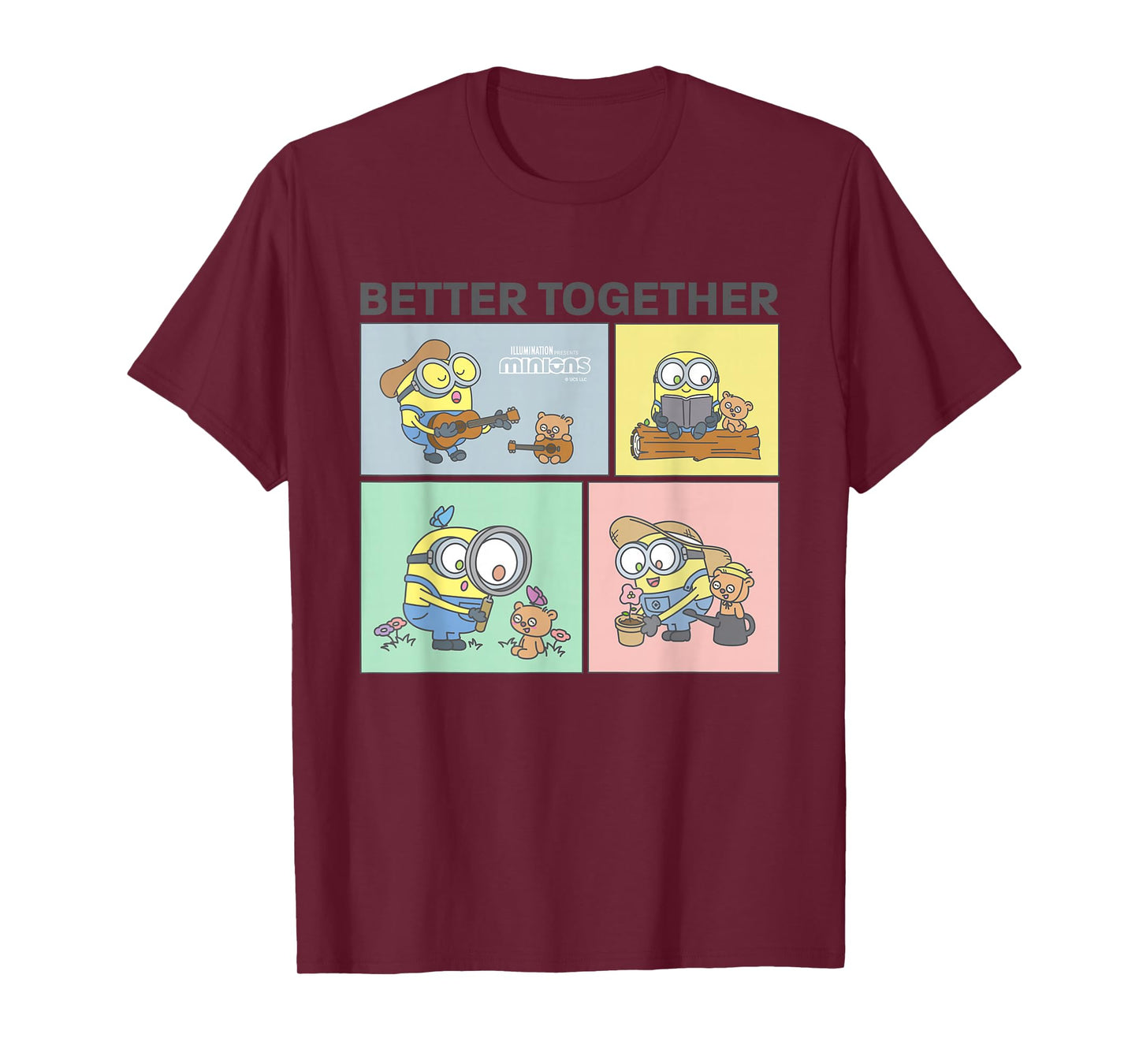 Minions Better Together Bob & Tim Adventures T-Shirt