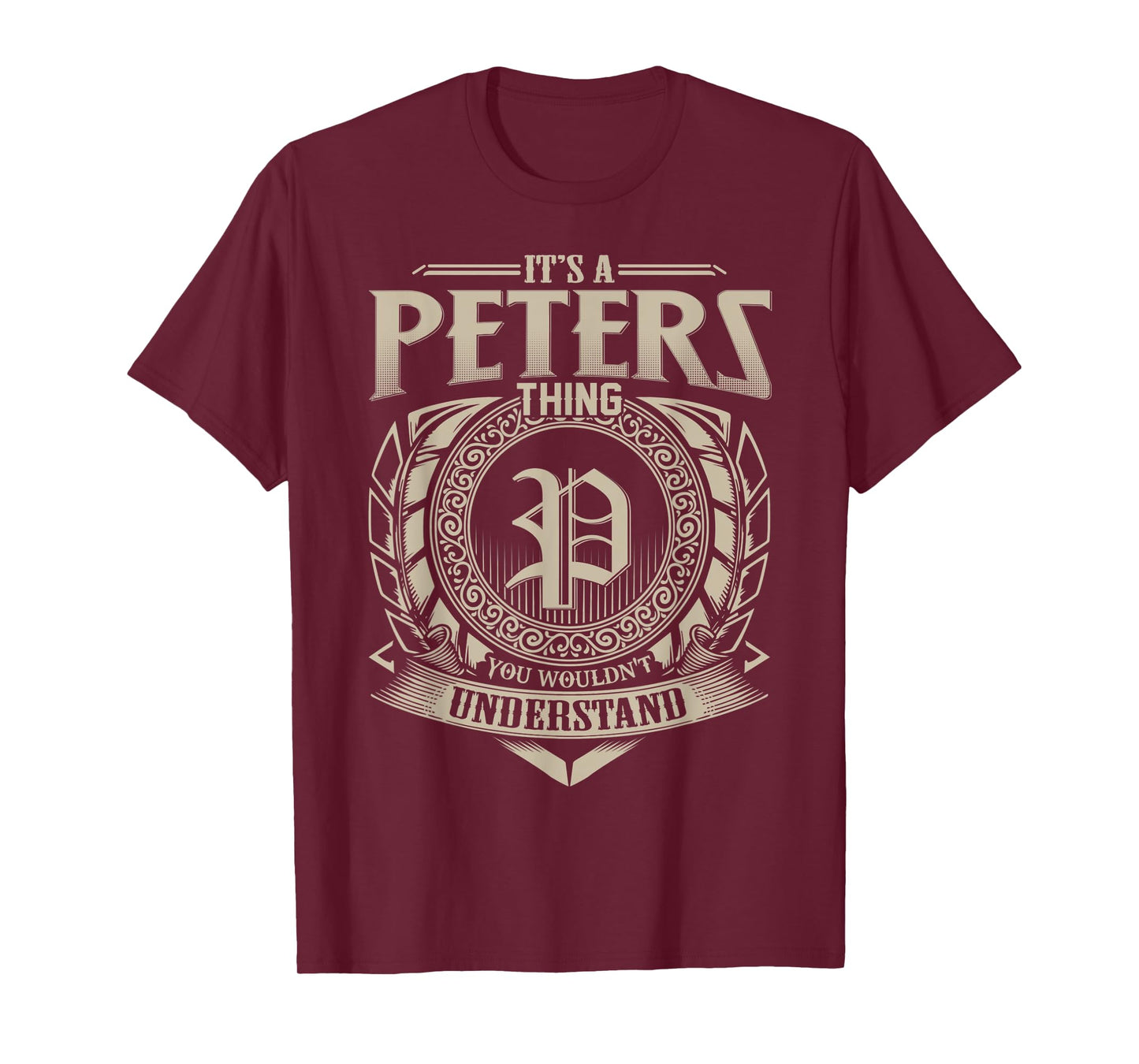 It's A PETERS Thing You Wouldn't Understand Name Vintage T-Shirt