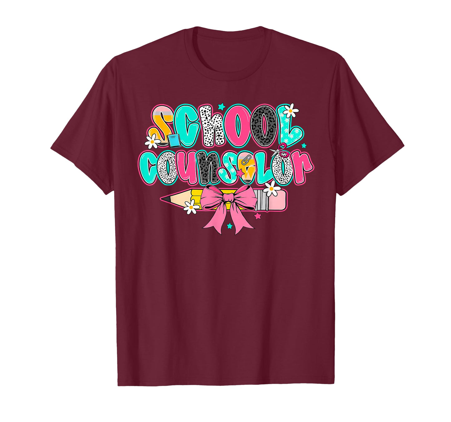 School Counselor Teacher First Day Of School Back To School T-Shirt