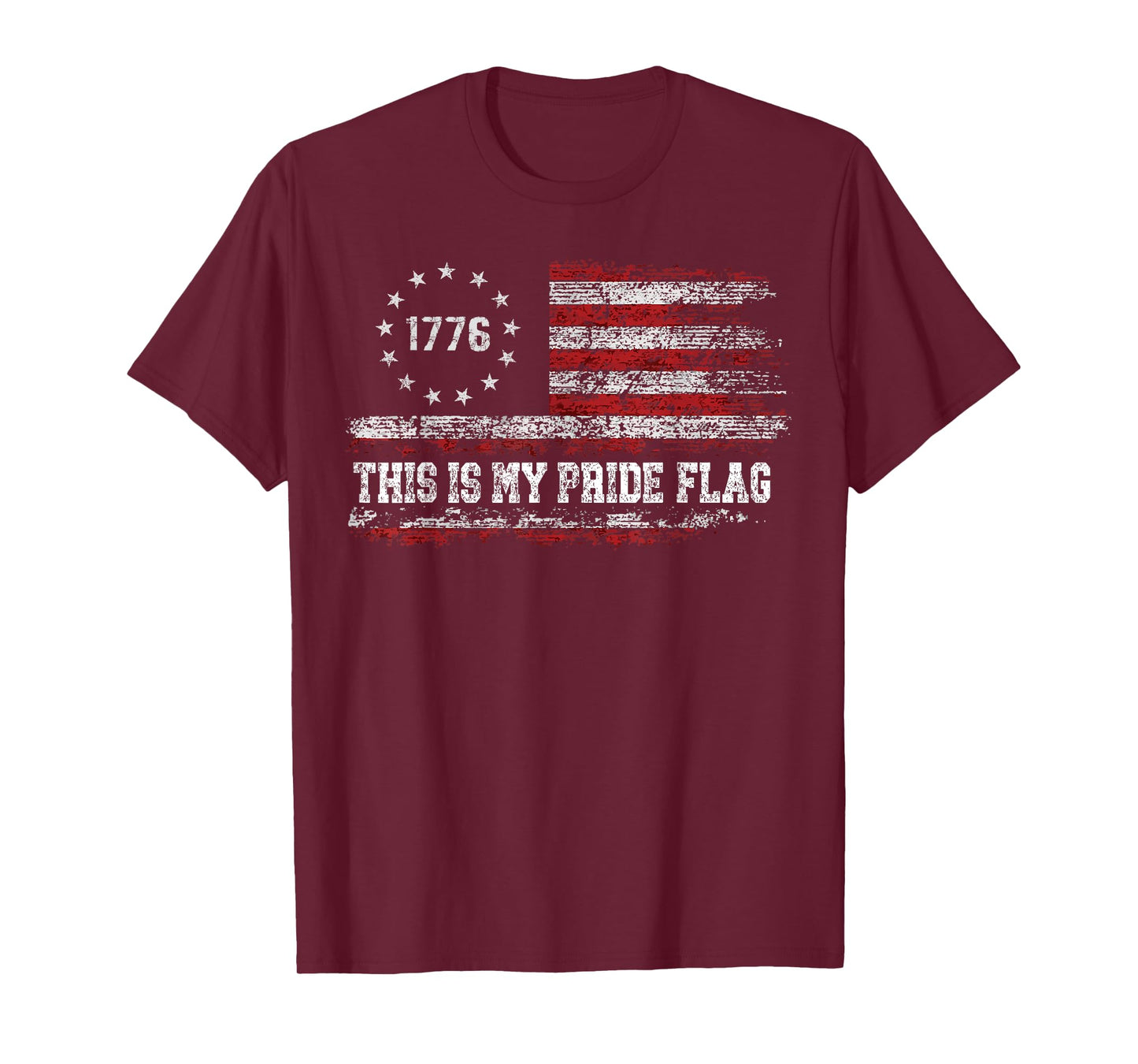 This Is My Pride Flag USA American 4th of July Independence T-Shirt