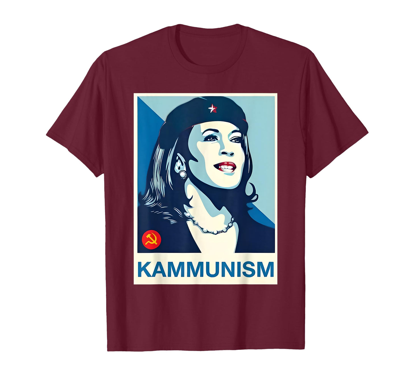 Kamala Harris Kammunism Communism Funny Quote President 2024 T-Shirt