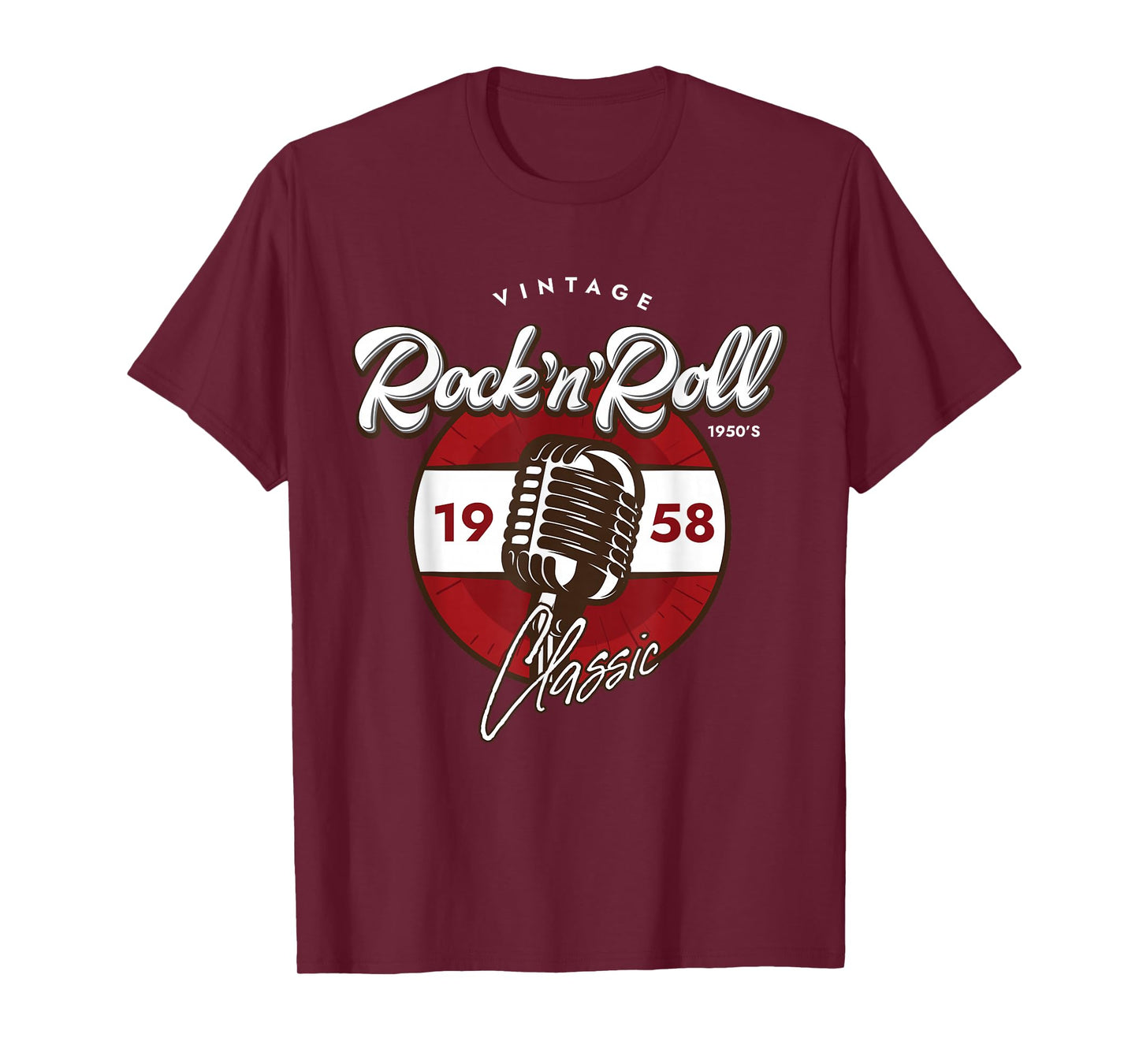Rock And Roll Sock Hop Dance Retro 1950s Party Vintage Retro T-Shirt