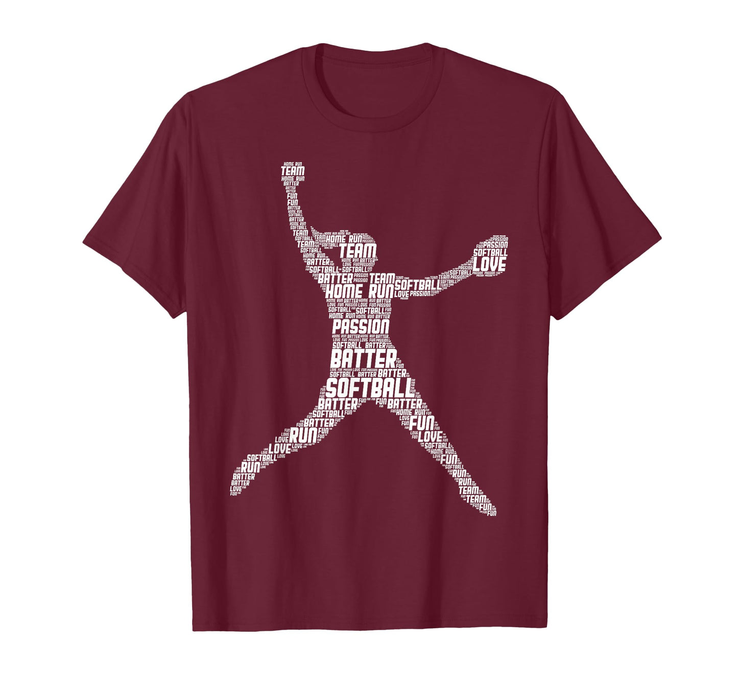 Softball Girls Women Kids T-Shirt